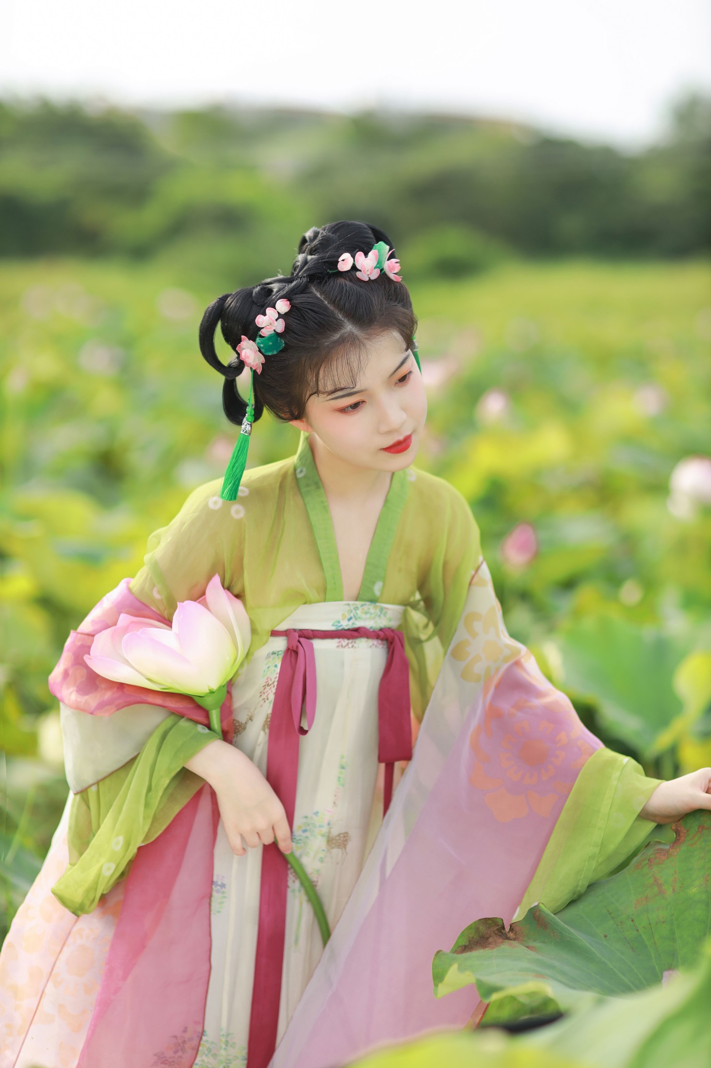 图片[4]-我超白_ – 《荷花少女》[30P]-COS写真在线网