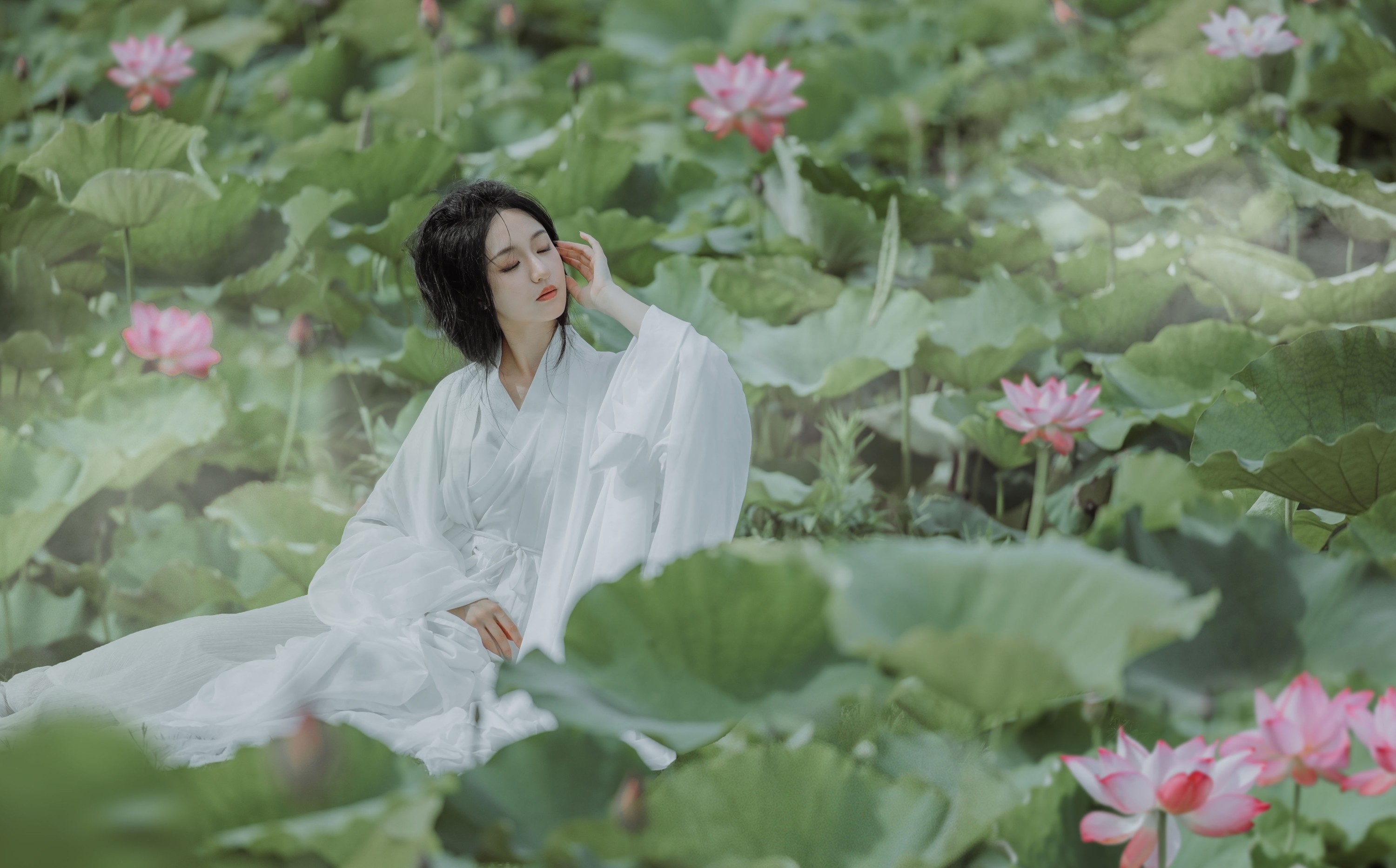图片[3]-柒苡安 – 《荷花》[23P]-COS写真在线网