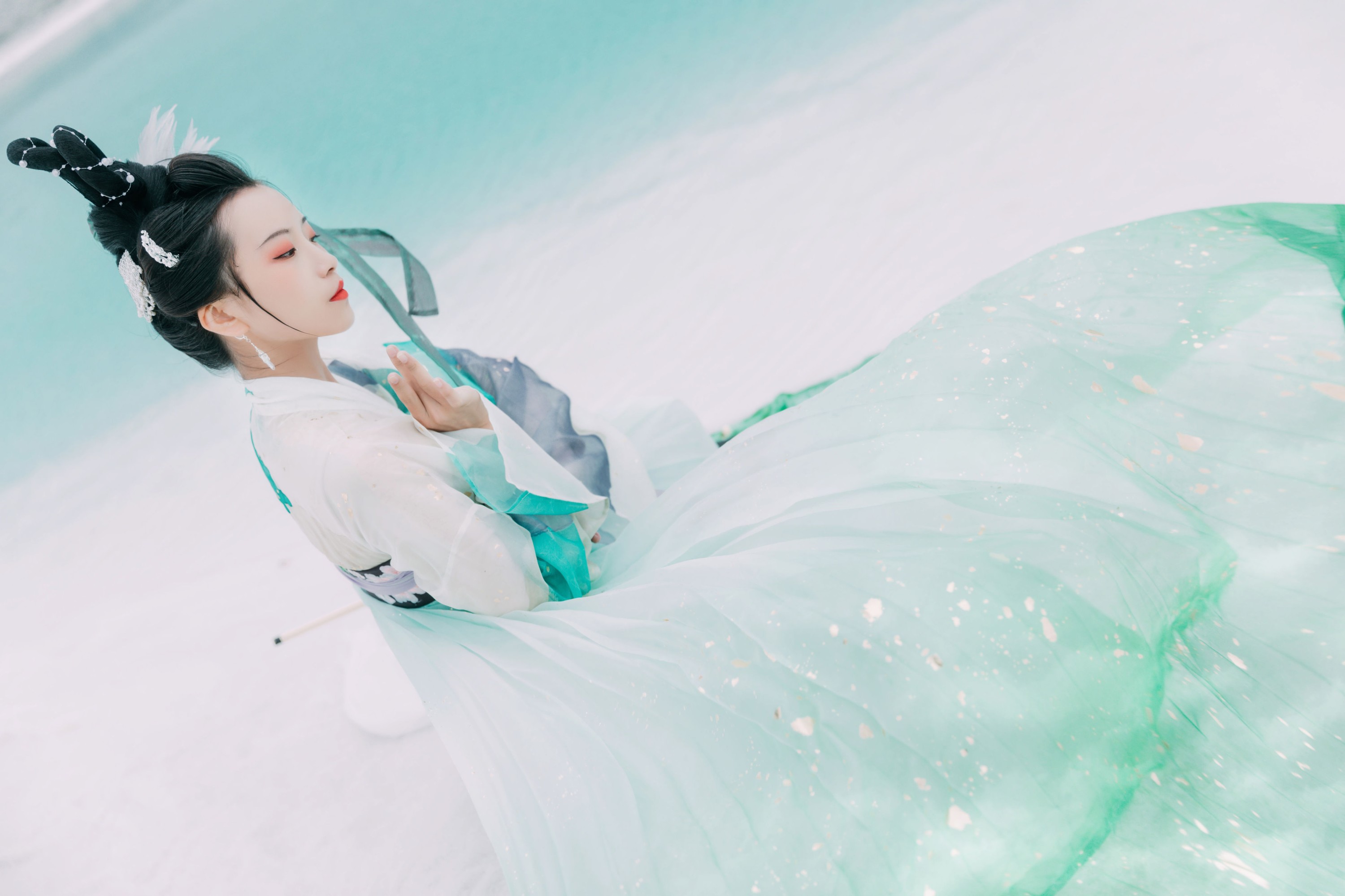 图片[4]-公孙凭 – 《碧水间》[22P]-COS写真在线网