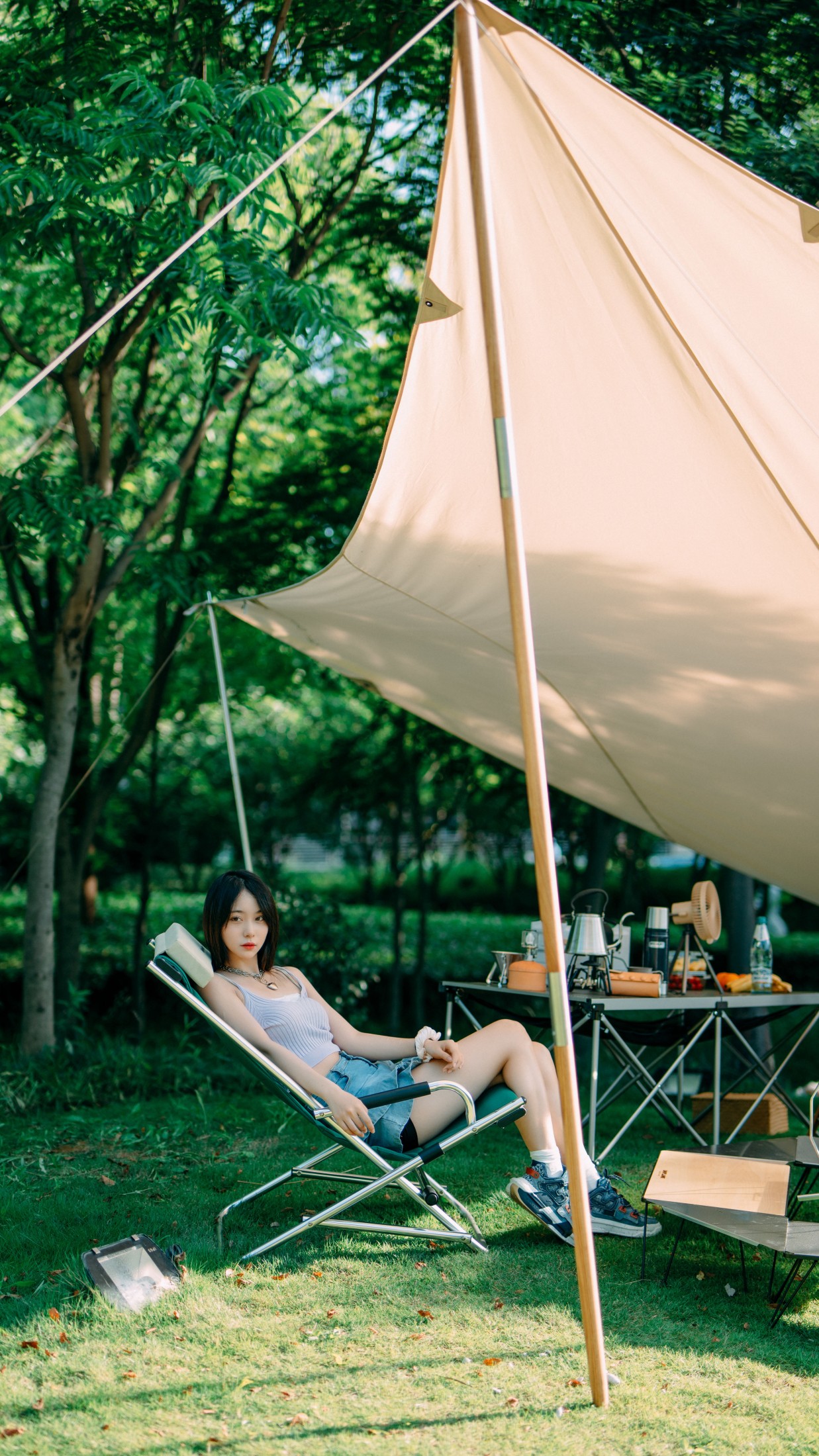 图片[4]-小可爱 – 《夏天的白加黑》[48P]-COS写真在线网