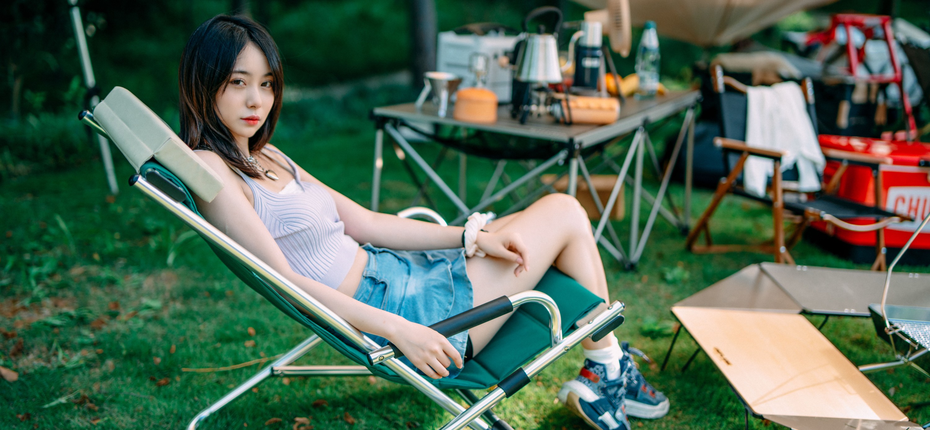图片[5]-小可爱 – 《夏天的白加黑》[48P]-COS写真在线网