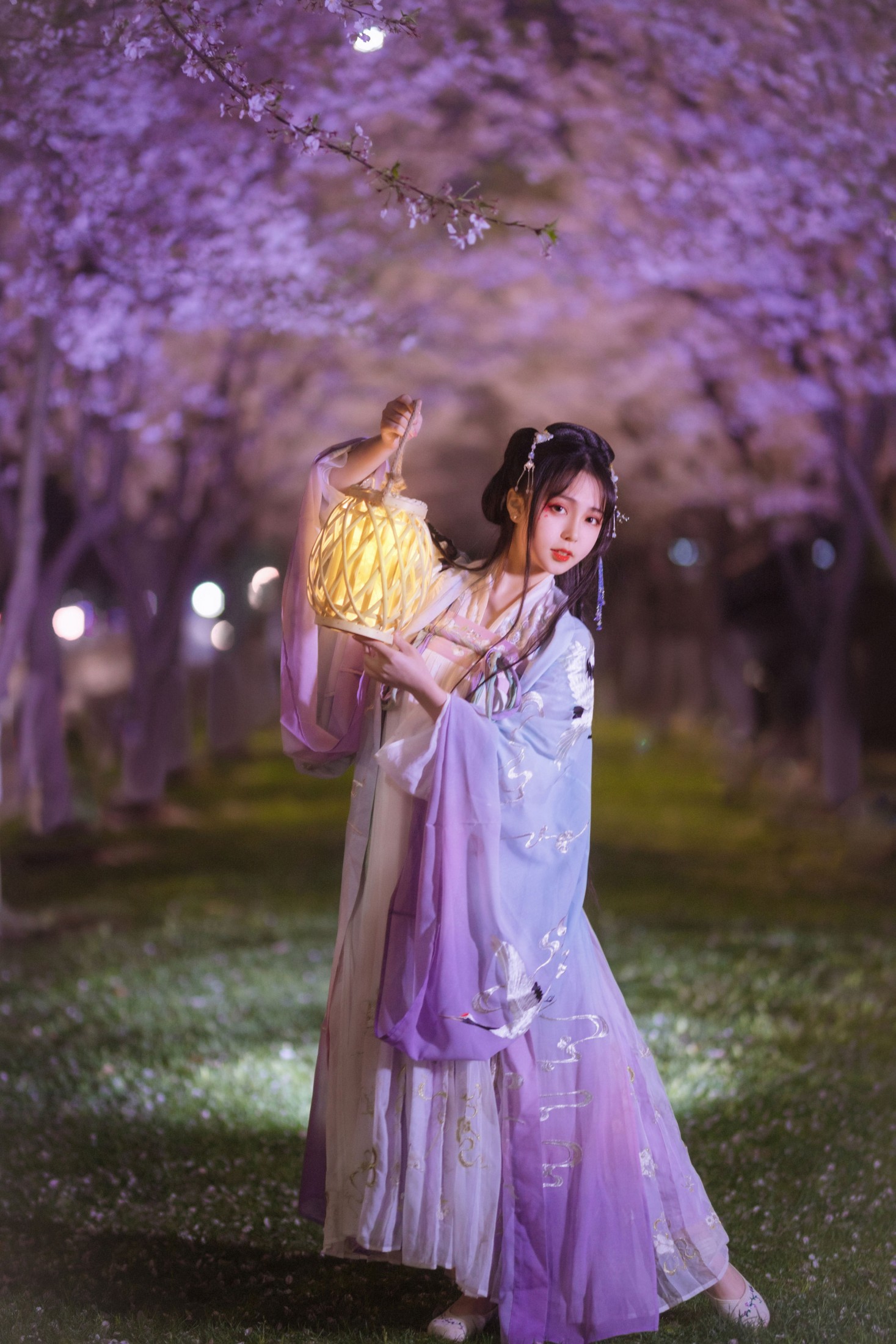 图片[3]-阡墨红尘 – 《夜樱》[20P]-COS写真在线网
