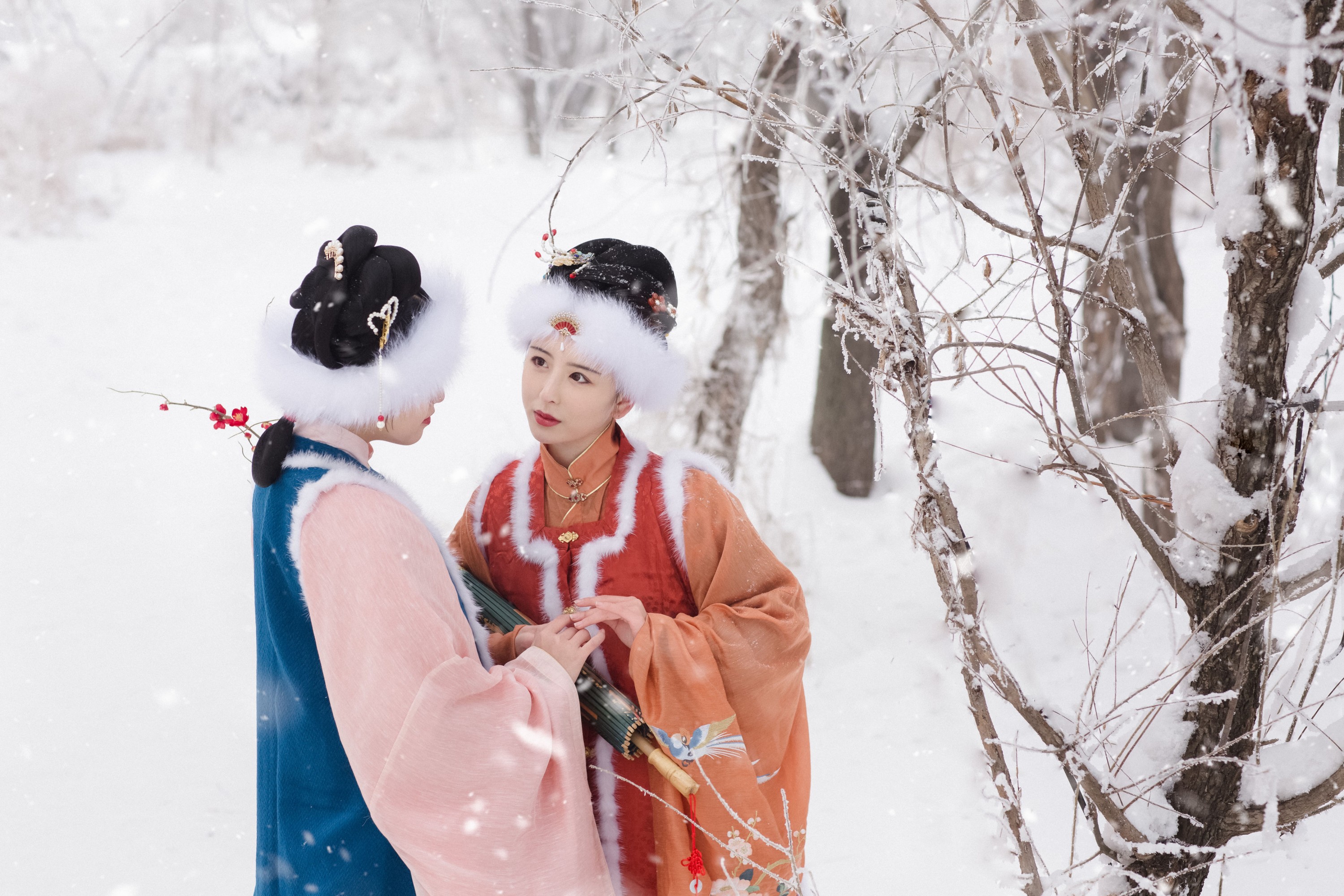 图片[4]-言欢不喝酒 沐槿cutie – 《踏雪寻梅》[26P]-COS写真在线网