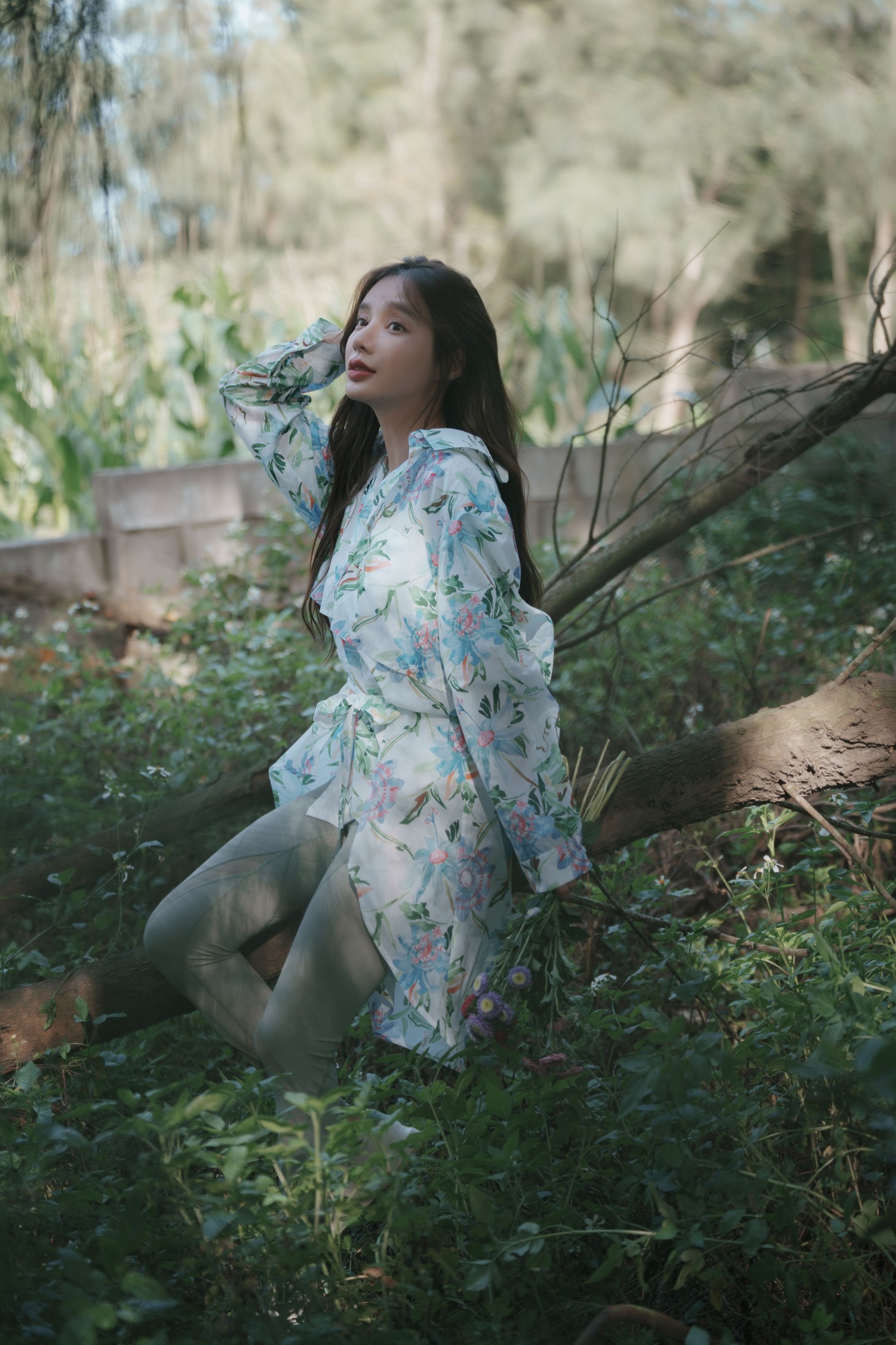 图片[5]-姝雯同学 – 《氧气女孩的盛夏密林》[53P]-COS写真在线网