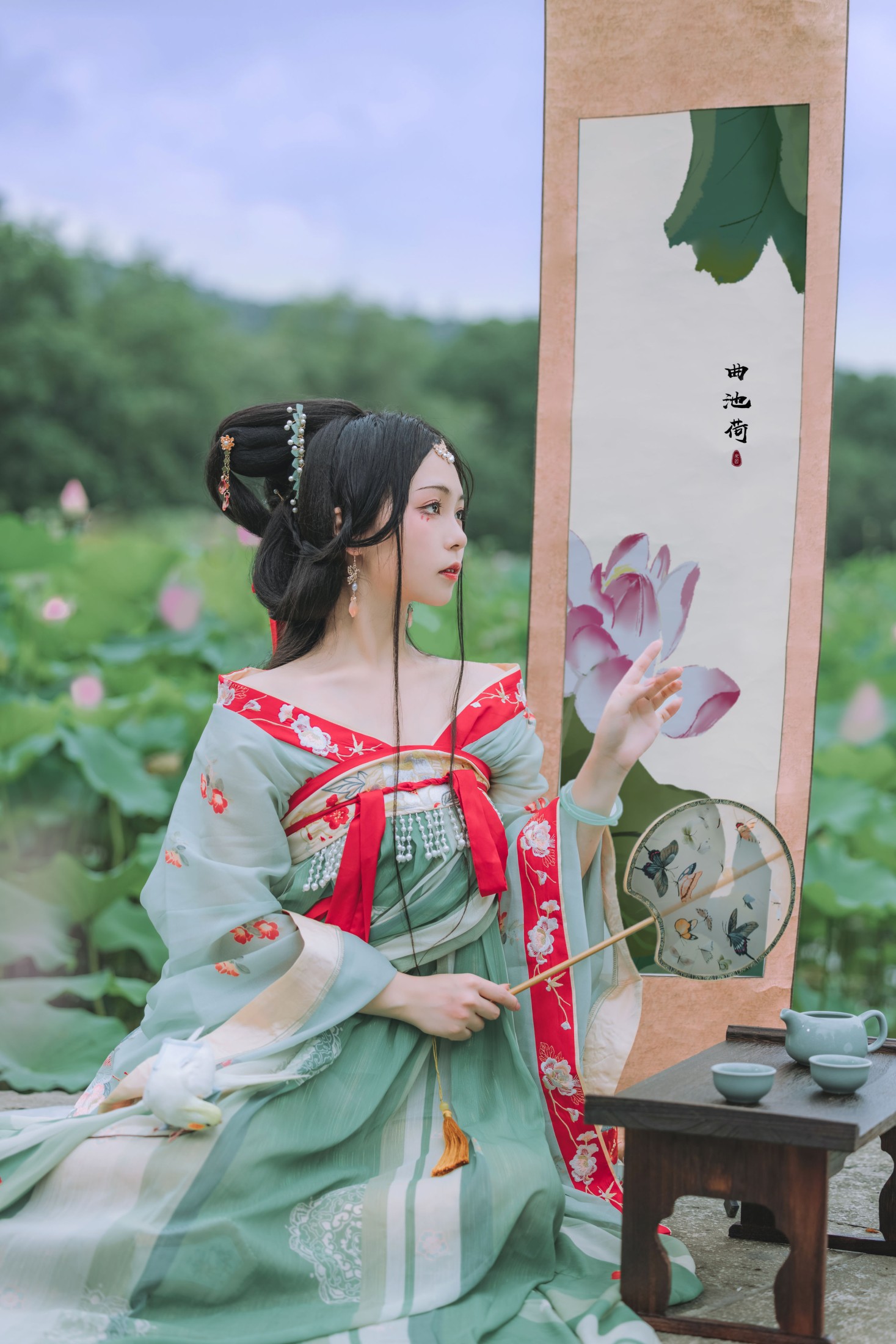 图片[5]-阡墨红尘 – 《风荷举》[22P]-COS写真在线网