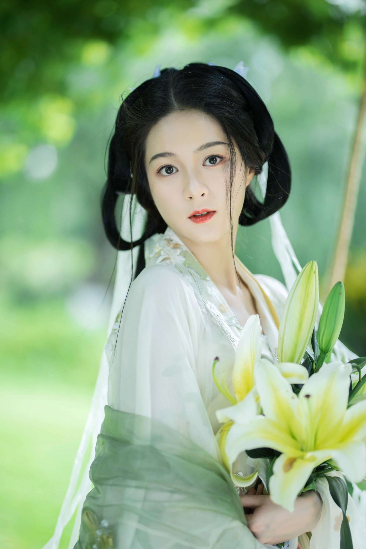 图片[3]-余鱼_Coo – 《夏日百合》[22P]-COS写真在线网