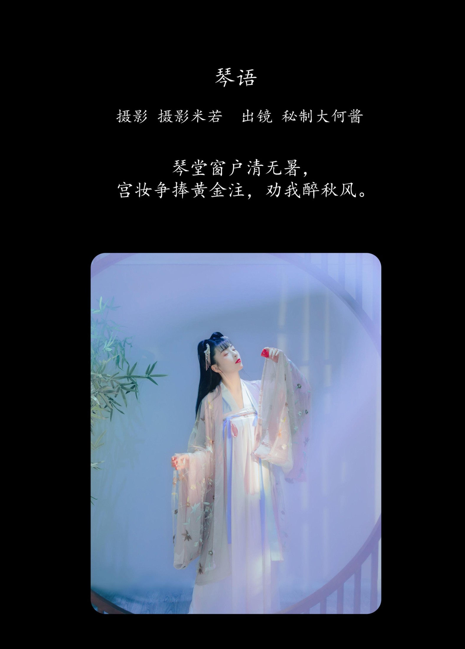 图片[2]-秘制大何酱 – 《琴语》[22P]-COS写真在线网