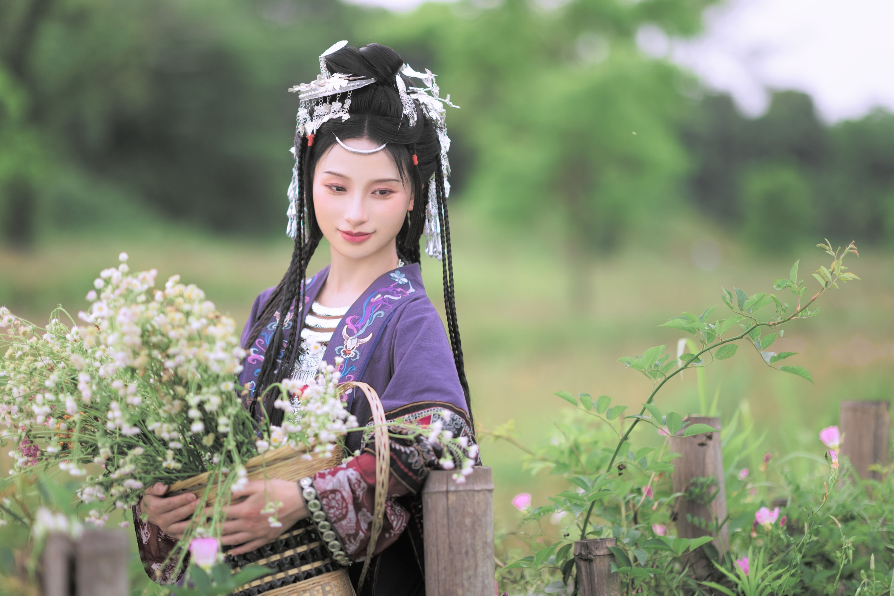 图片[3]-眸小妖 – 《苗疆少女》[42P]-COS写真在线网