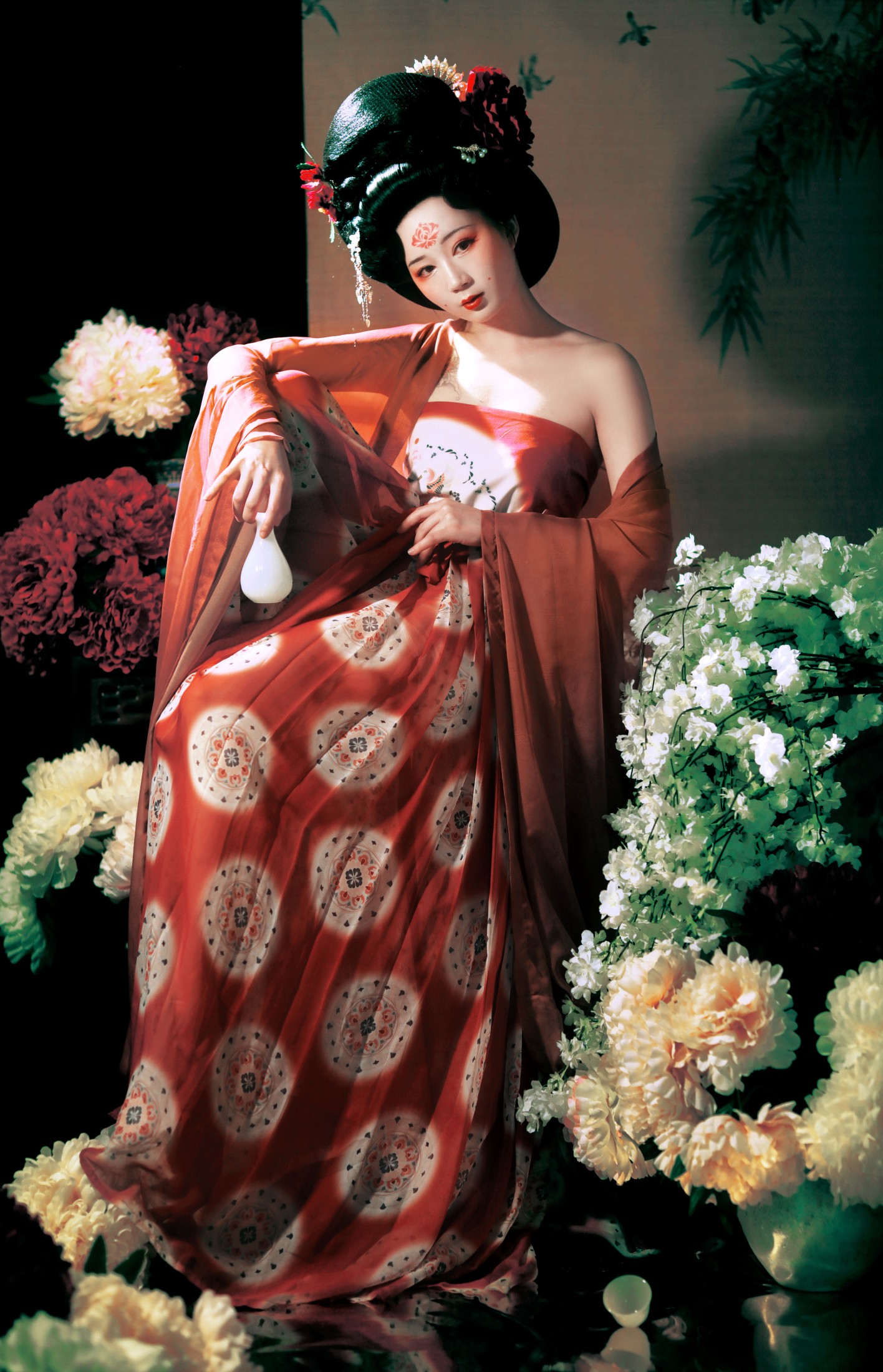 图片[4]-文鱼 – 《贵妃醉卧牡丹丛》[21P]-COS写真在线网