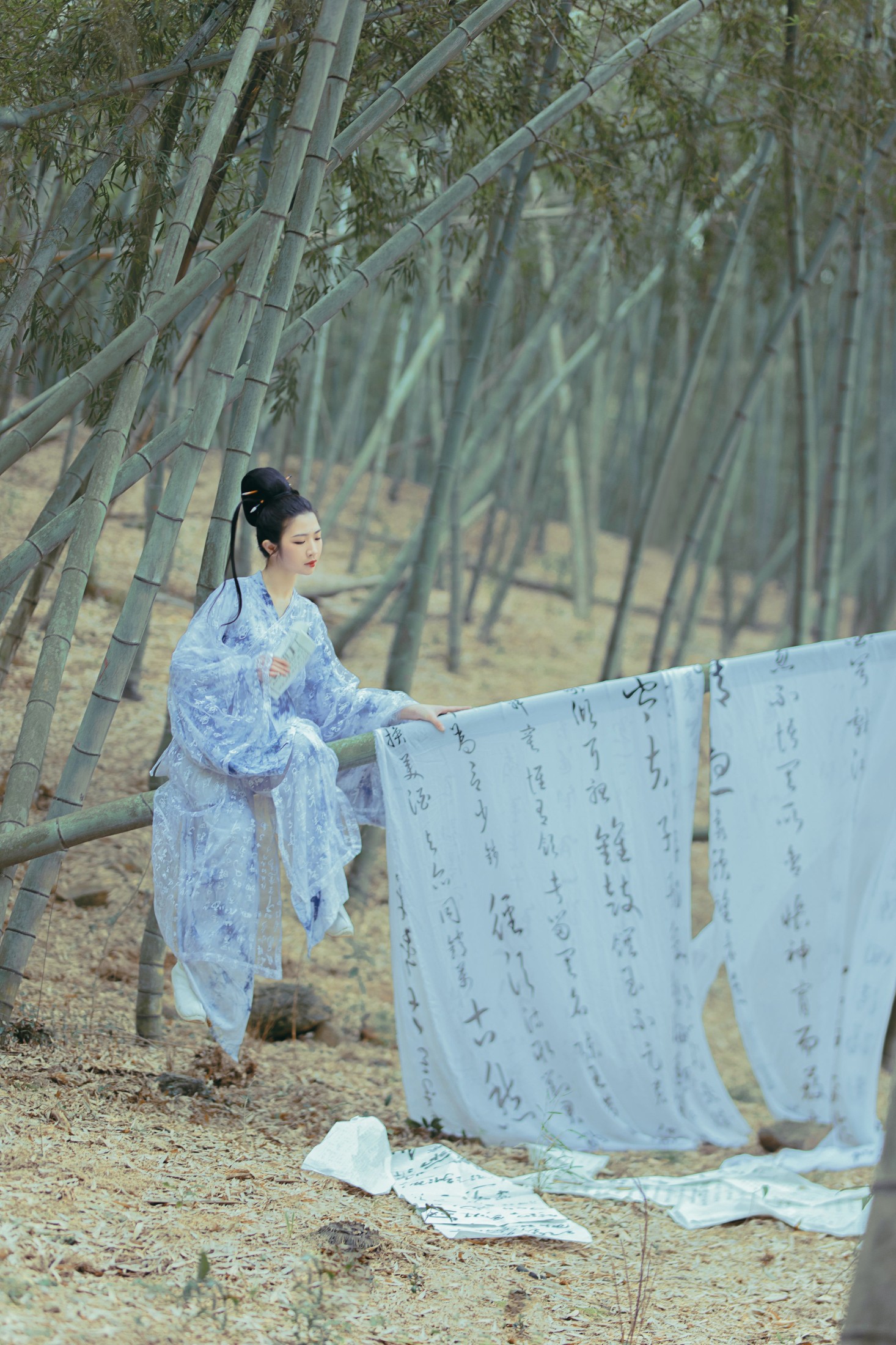 图片[3]-君心蓝 – 《笔仙》[22P]-COS写真在线网