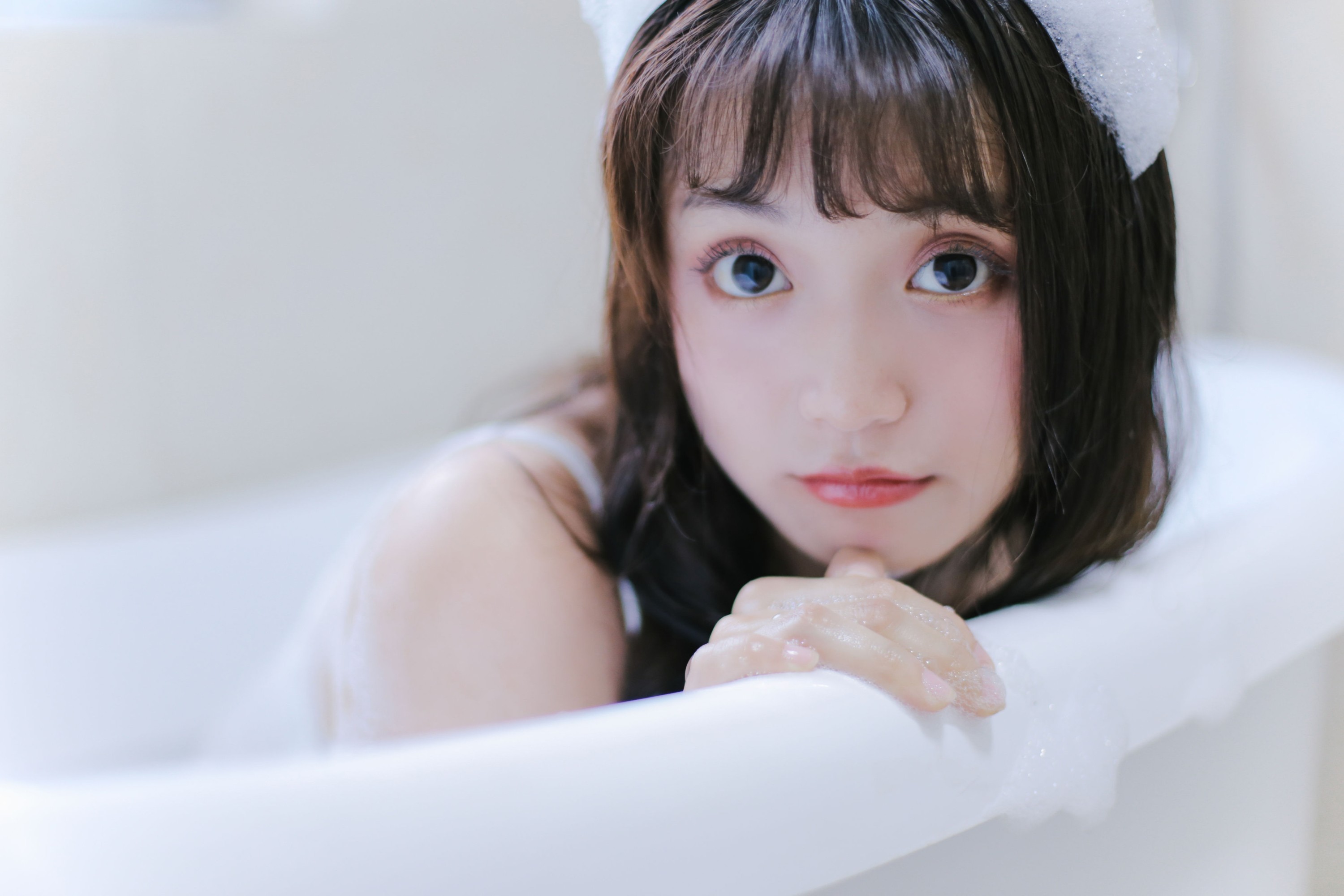 图片[4]-一条鱼尾 – 《牛奶泡泡浴》[27P]-COS写真在线网