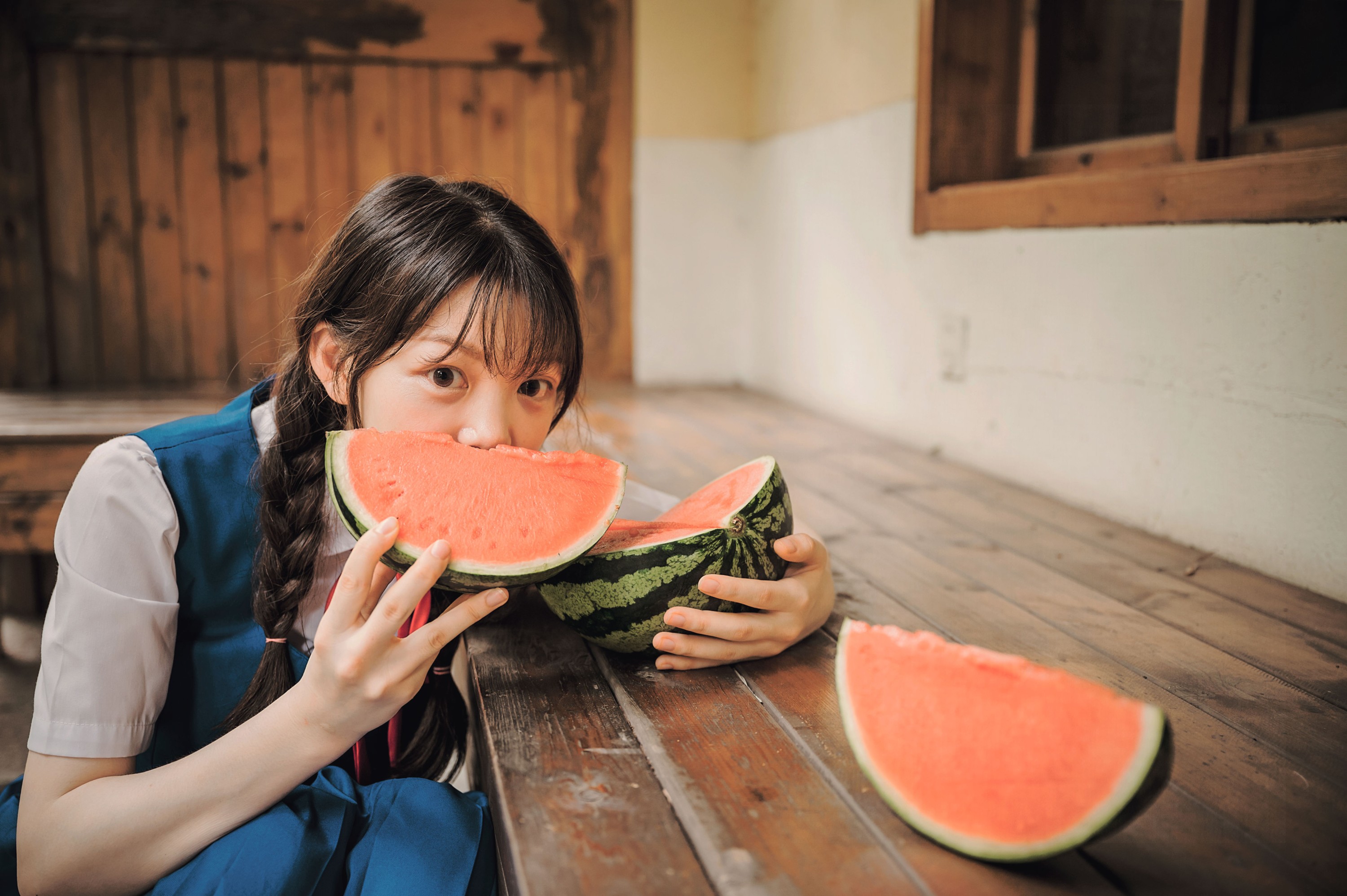 图片[4]-奶小白是金鱼 – 《有西瓜的夏天》[29P]-COS写真在线网