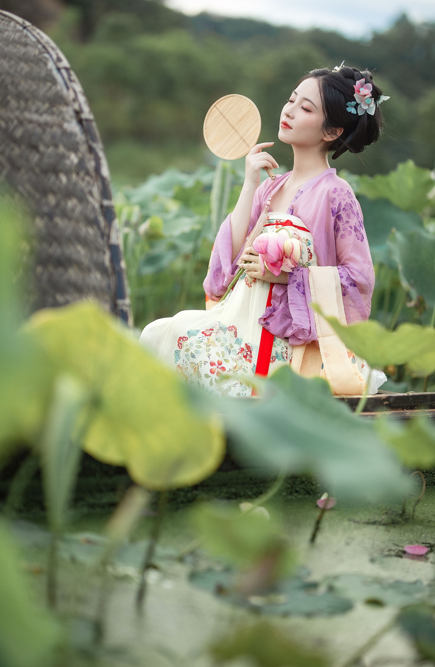 图片[5]-小温暖想要个大太阳  – 《采荷》[22P]-COS写真在线网