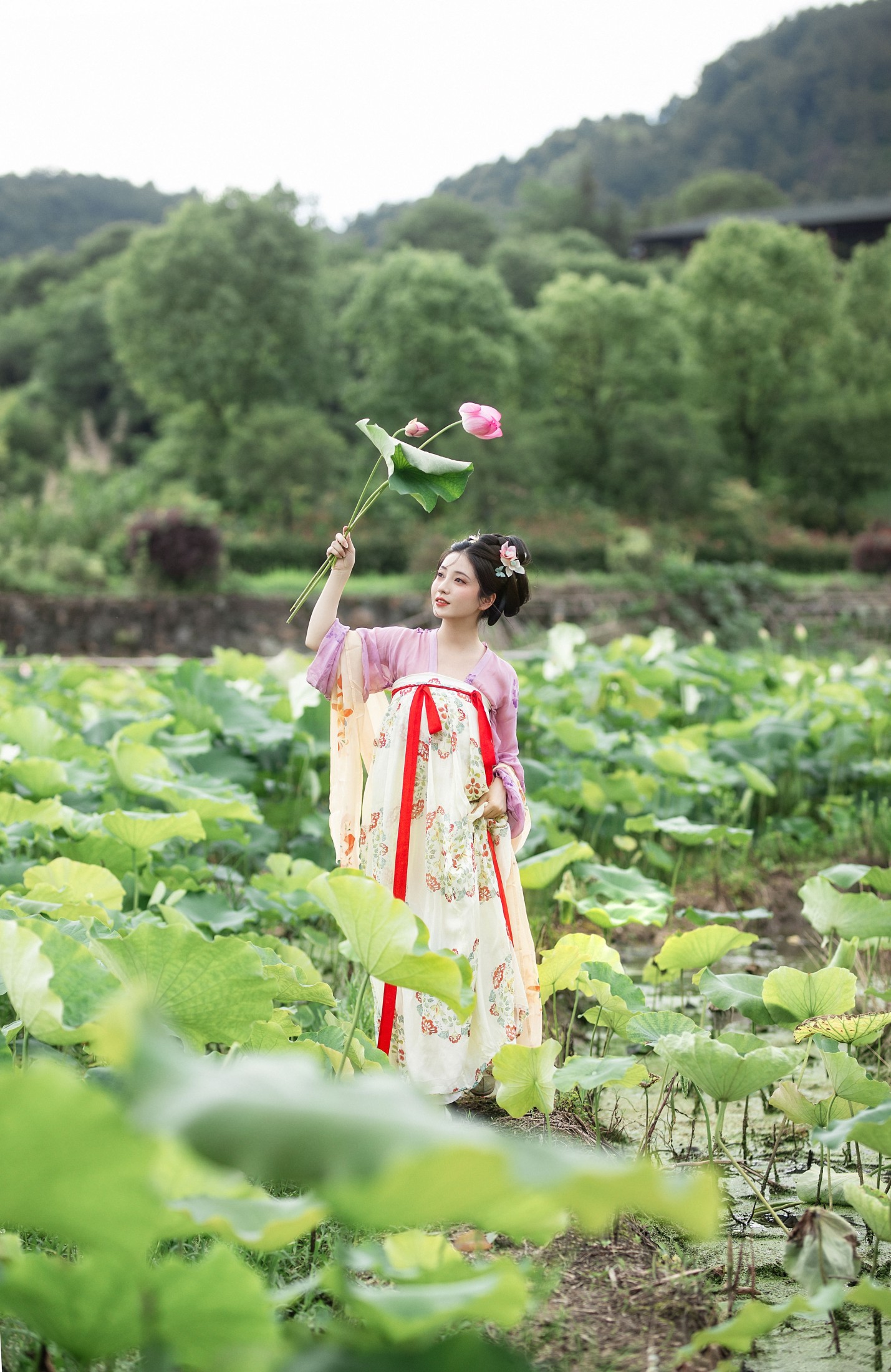 图片[3]-小温暖想要个大太阳  – 《采荷》[22P]-COS写真在线网