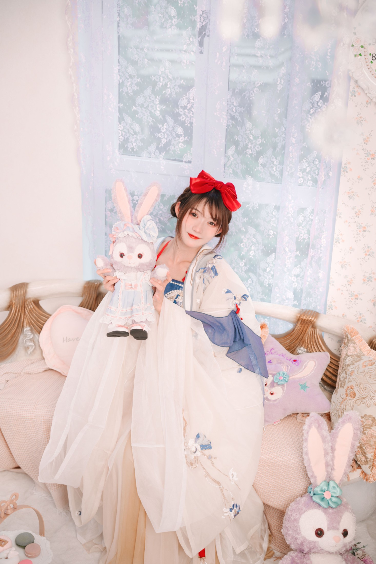 图片[5]-兔子Zzz不吃胡萝卜 – 《白雪华梦》[23P]-COS写真在线网