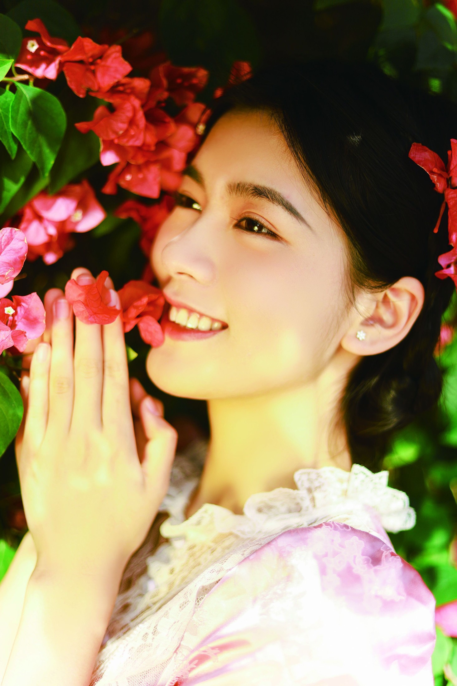 图片[3]-欣慧 – 《三角梅与少女》[21P]-COS写真在线网