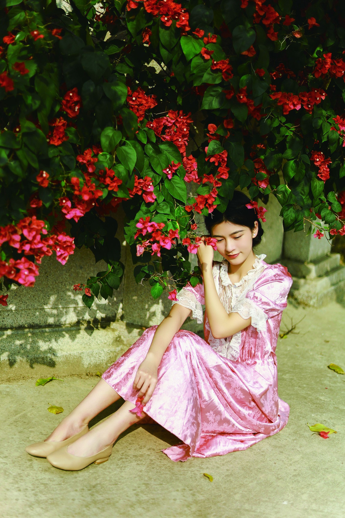 图片[6]-欣慧 – 《三角梅与少女》[21P]-COS写真在线网