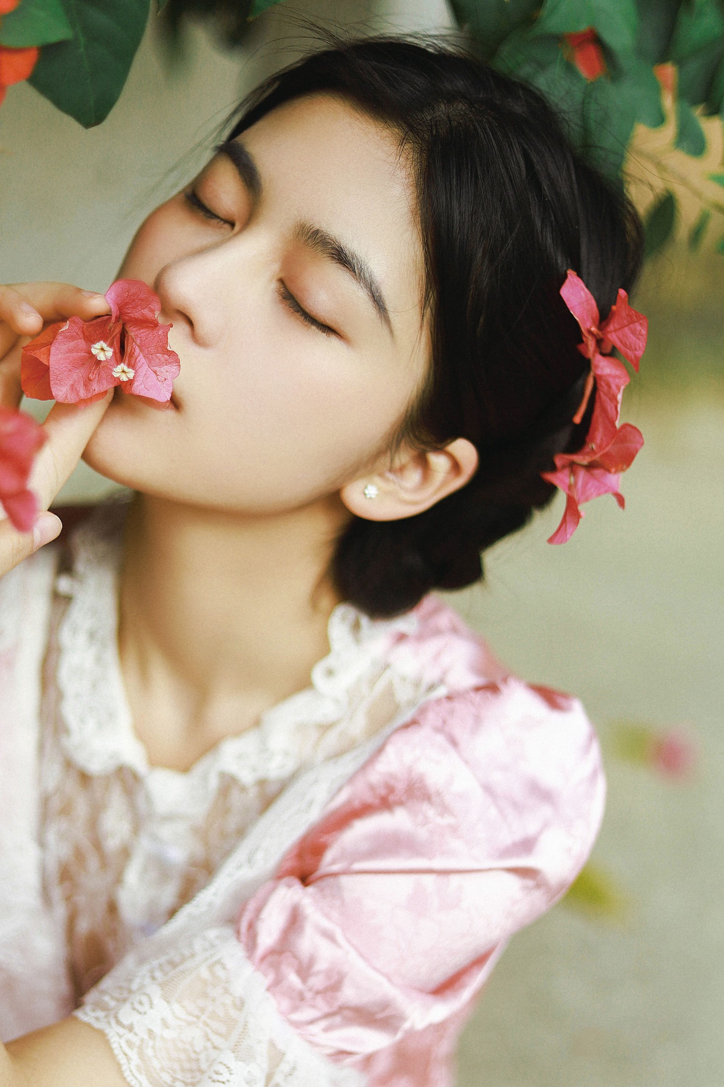 图片[5]-欣慧 – 《三角梅与少女》[21P]-COS写真在线网