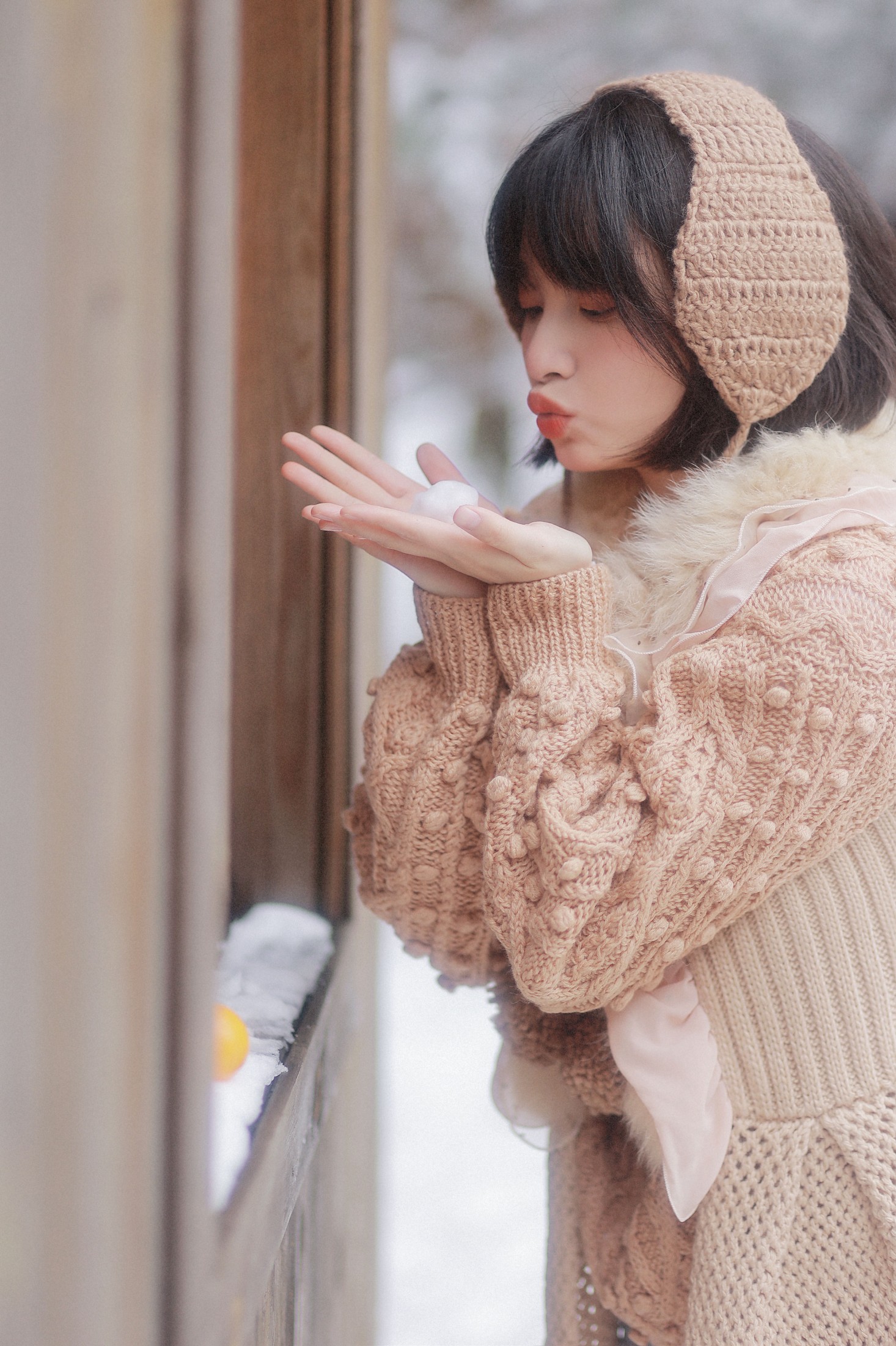 图片[3]-耳元在减肥 – 《嘿，一起来玩雪。》[26P]-COS写真在线网