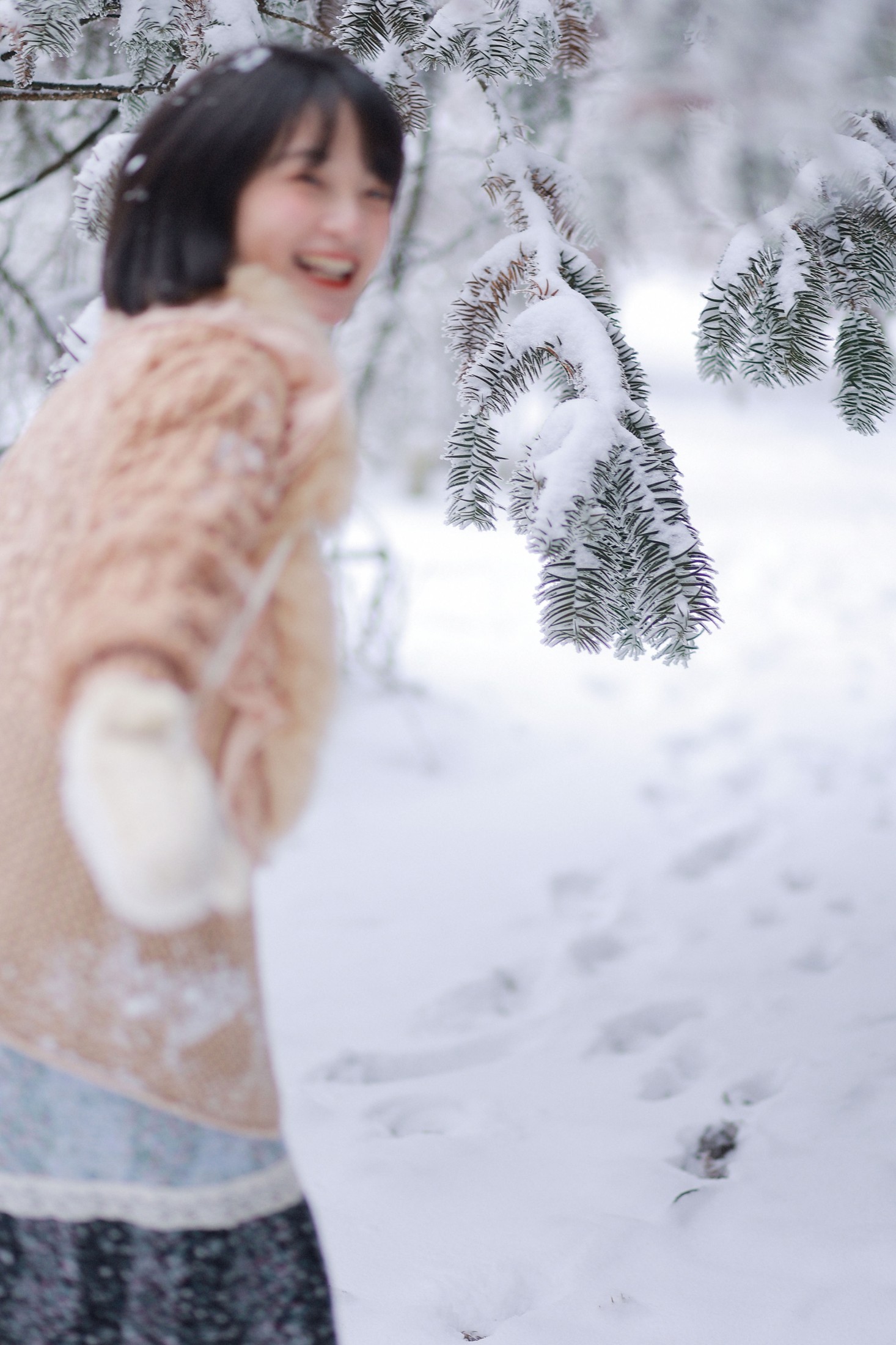图片[5]-耳元在减肥 – 《嘿，一起来玩雪。》[26P]-COS写真在线网