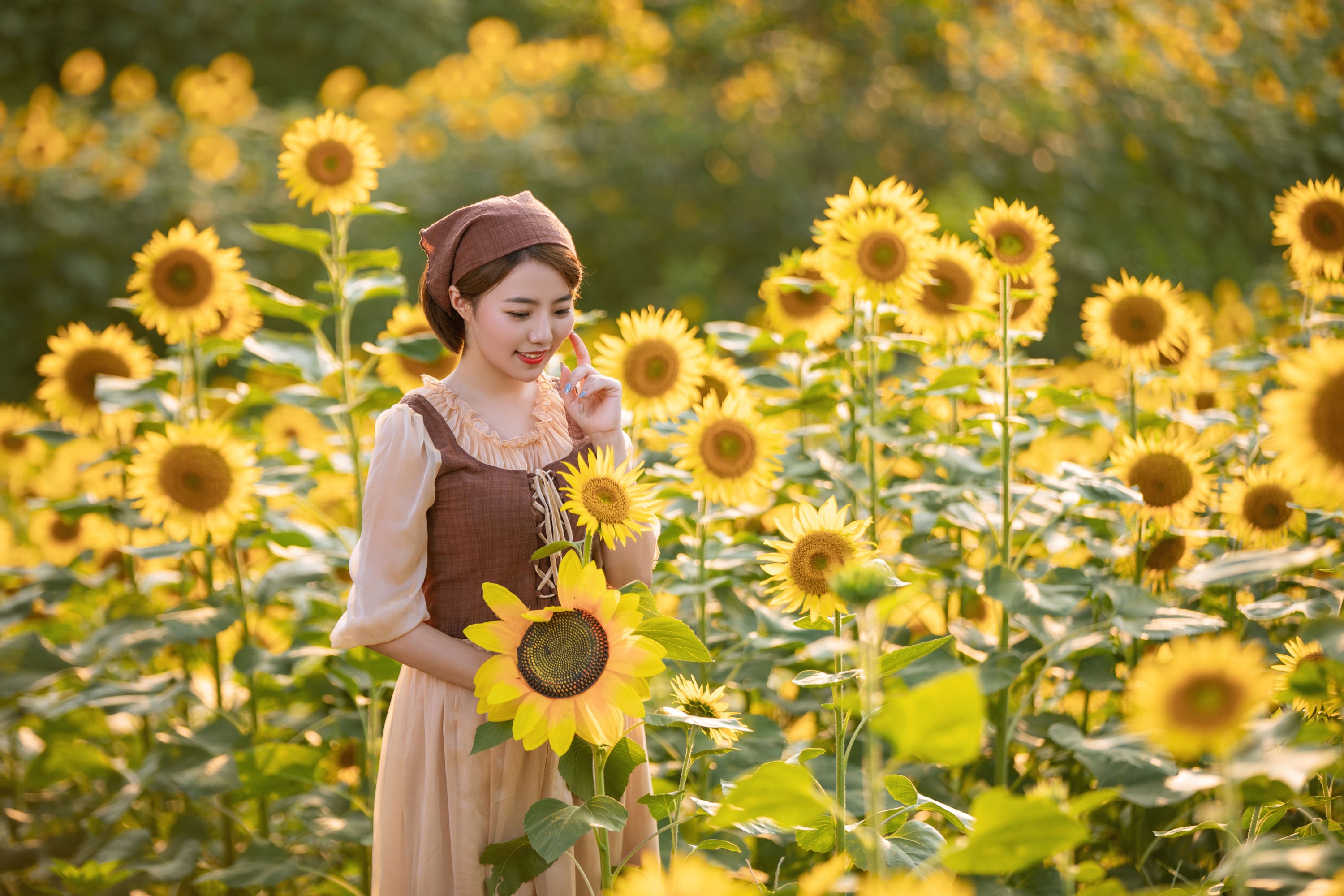 图片[4]-冬琴 – 《误入梵高的油画世界》[23P]-COS写真在线网