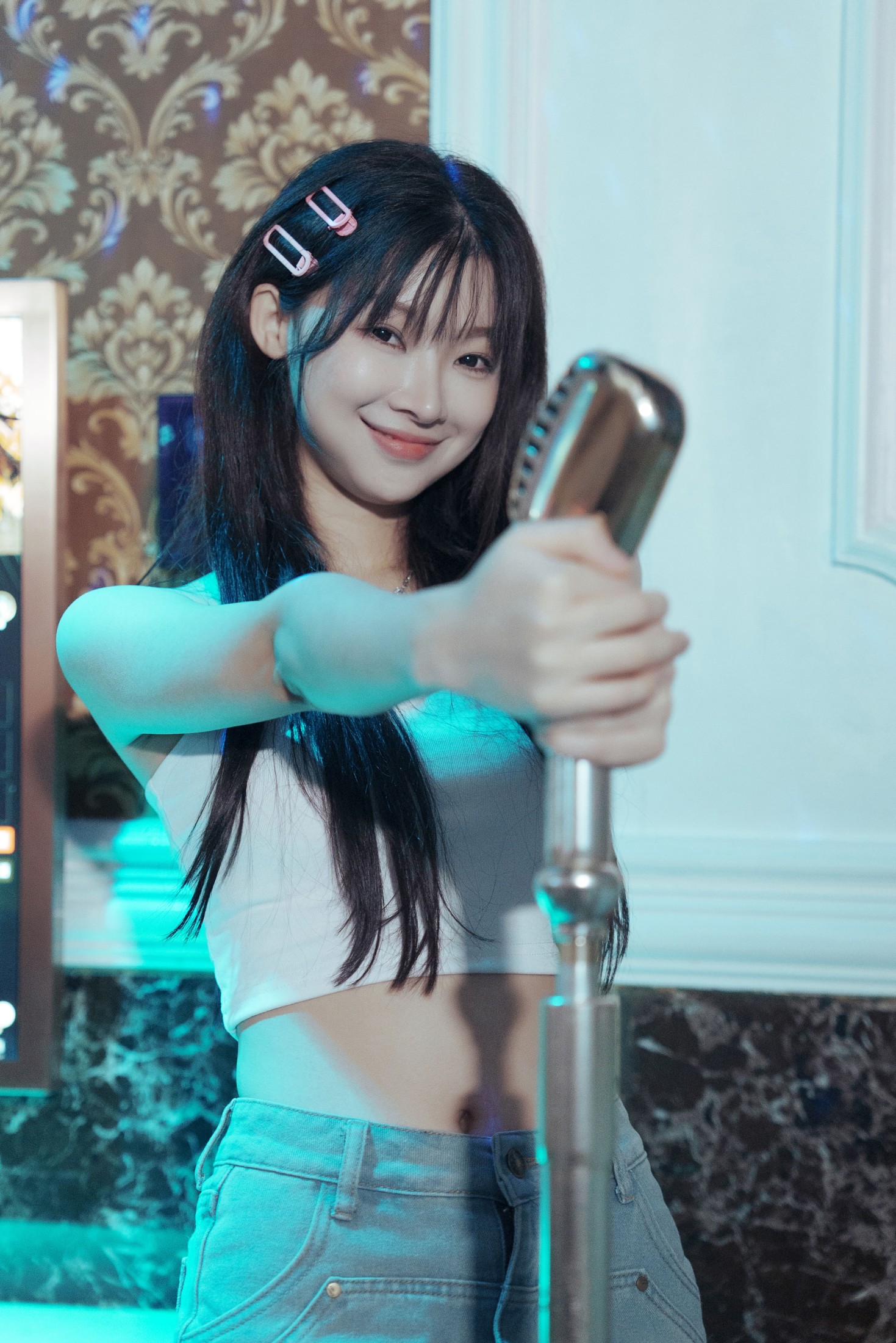 图片[3]-七七 – 《欢唱KTV，麦霸现场》[33P]-COS写真在线网