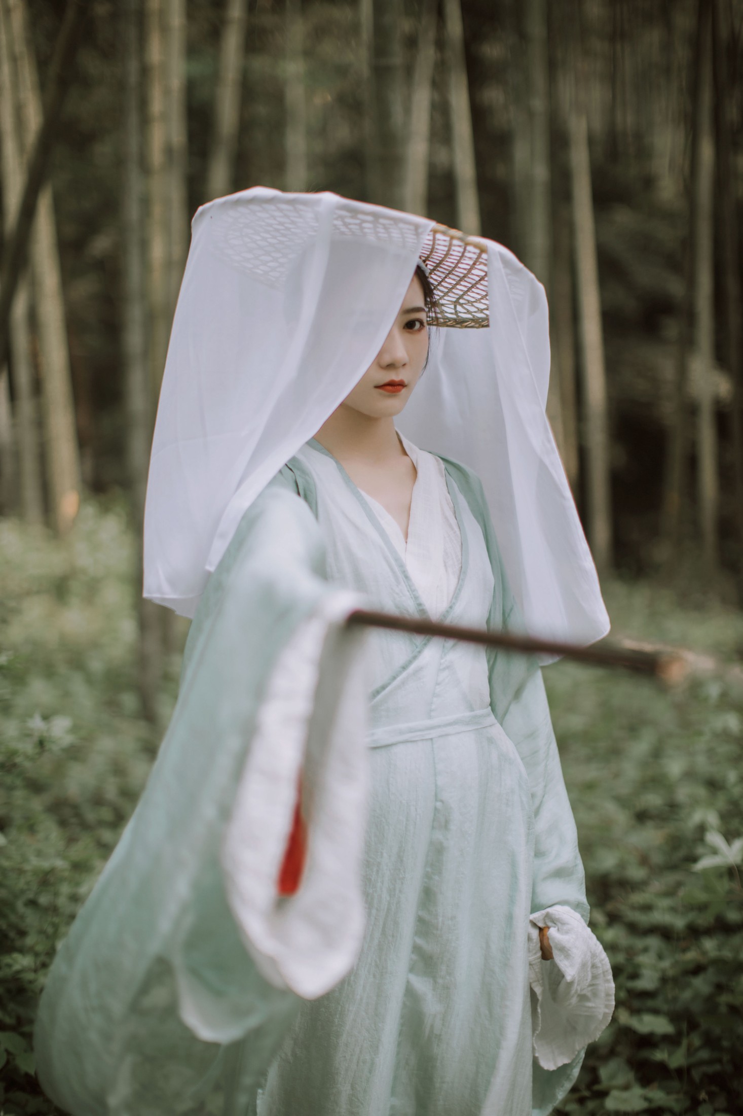 图片[3]-廖鑫鑫Letitia – 《竹影》[22P]-COS写真在线网