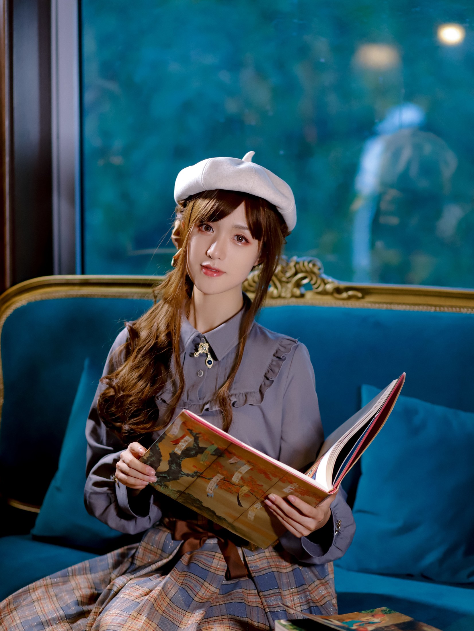 图片[3]-暖暖 – 《博物馆日记》[22P]-COS写真在线网