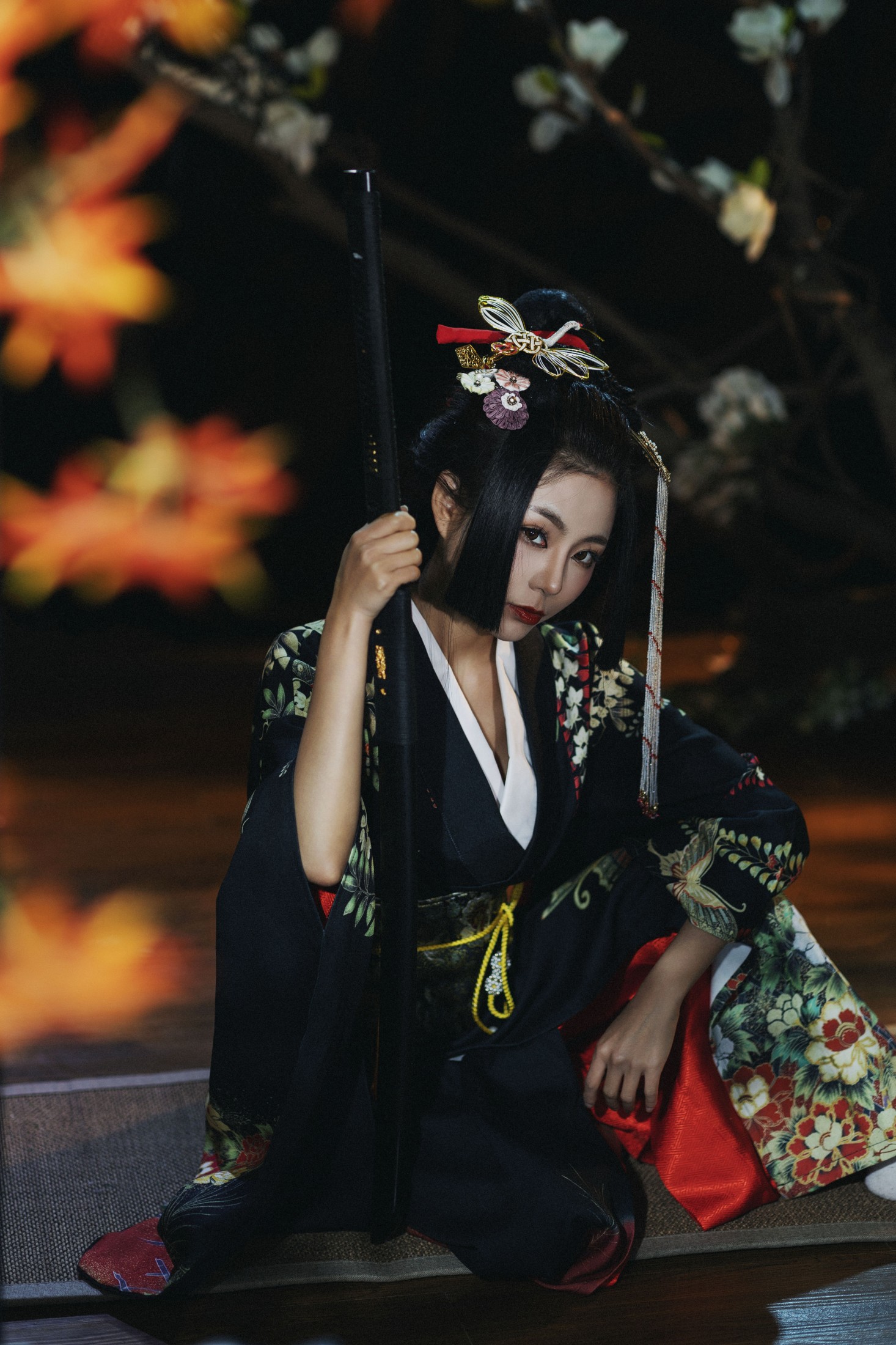 图片[6]-空灵 – 《月下暗杀》[46P]-COS写真在线网