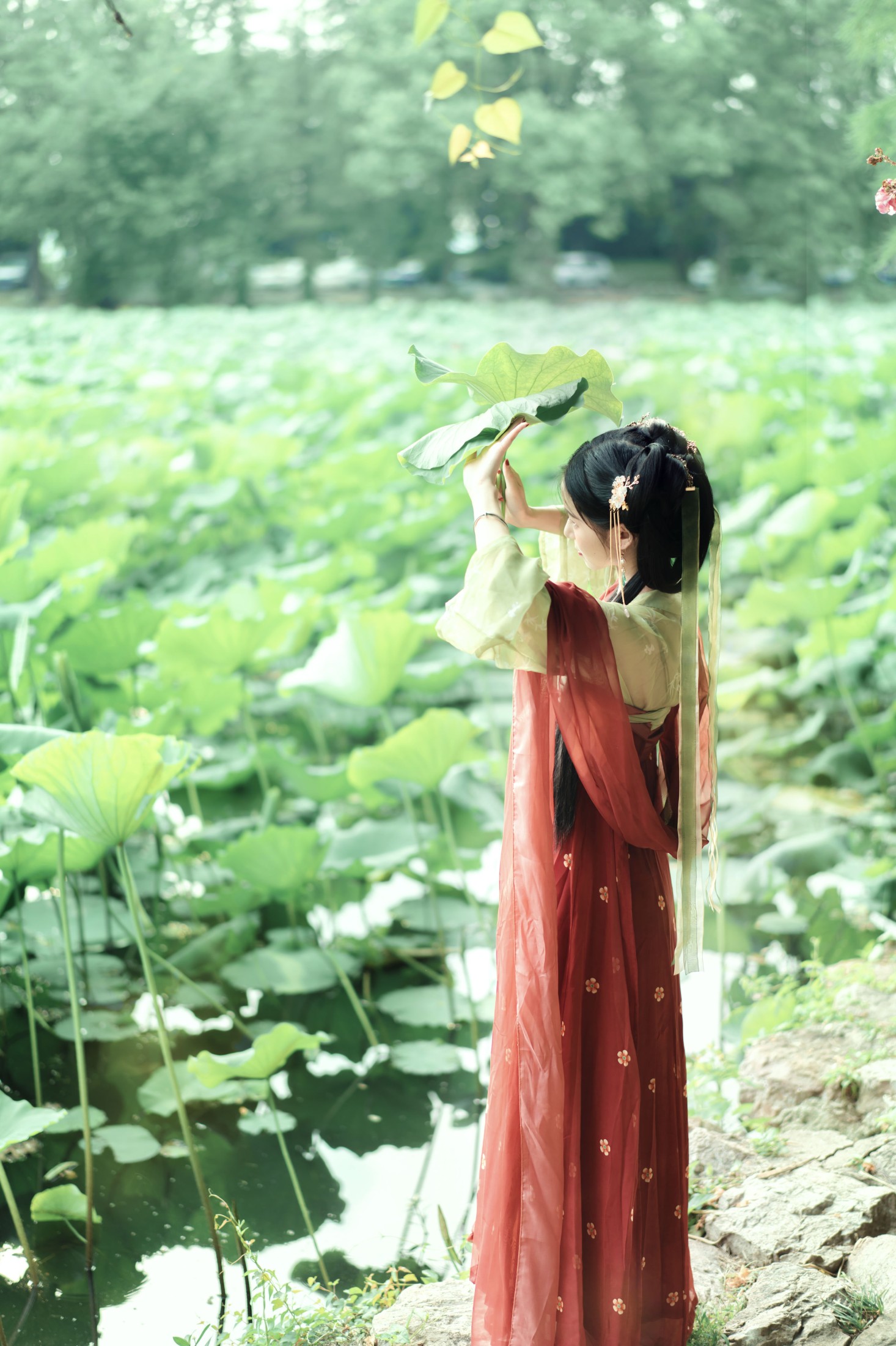 图片[5]-仓央是大魔王 – 《夏荷》[21P]-COS写真在线网