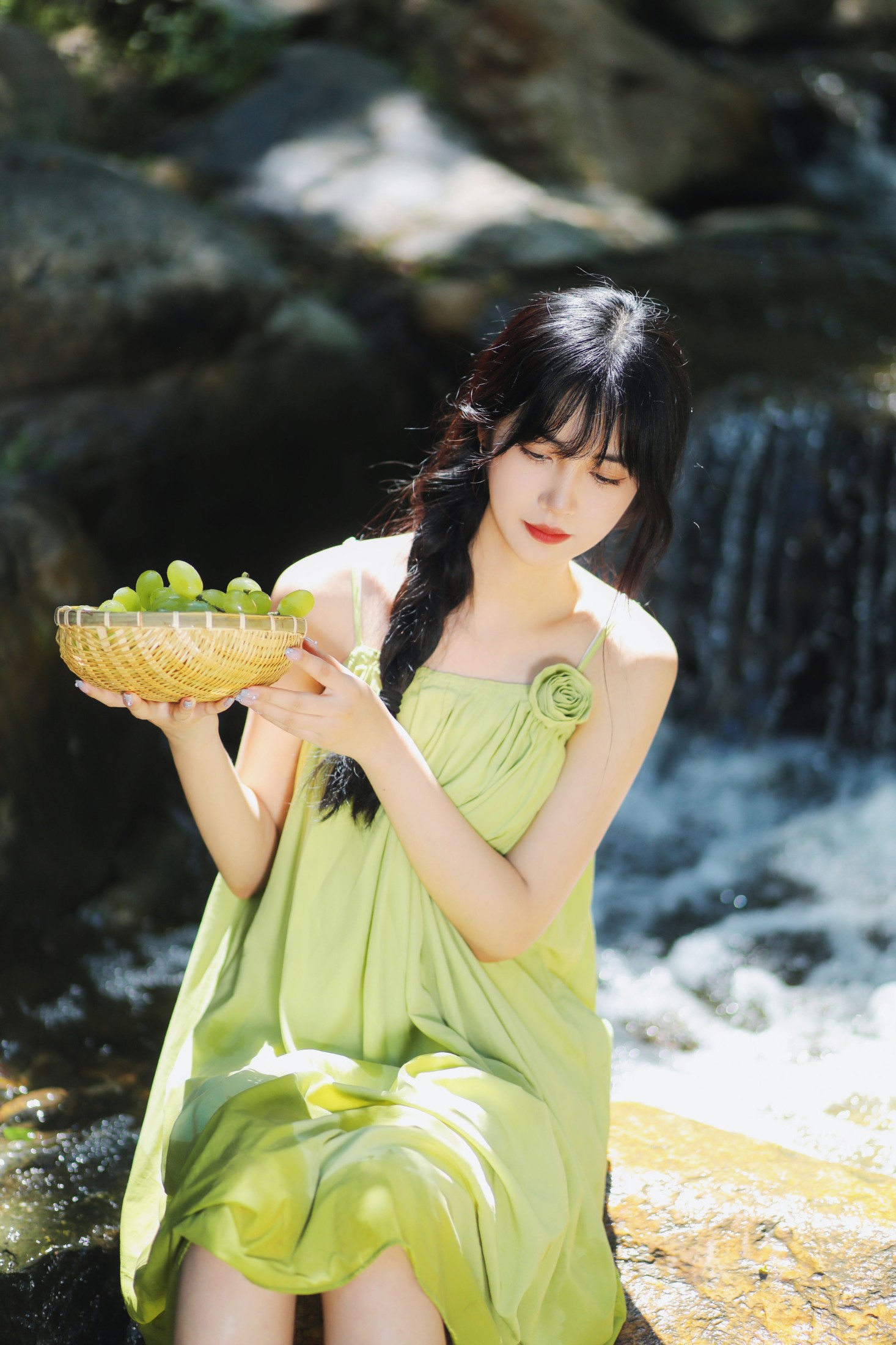 图片[3]-淺櫻桃奈 – 《青提与清溪》[28P]-COS写真在线网