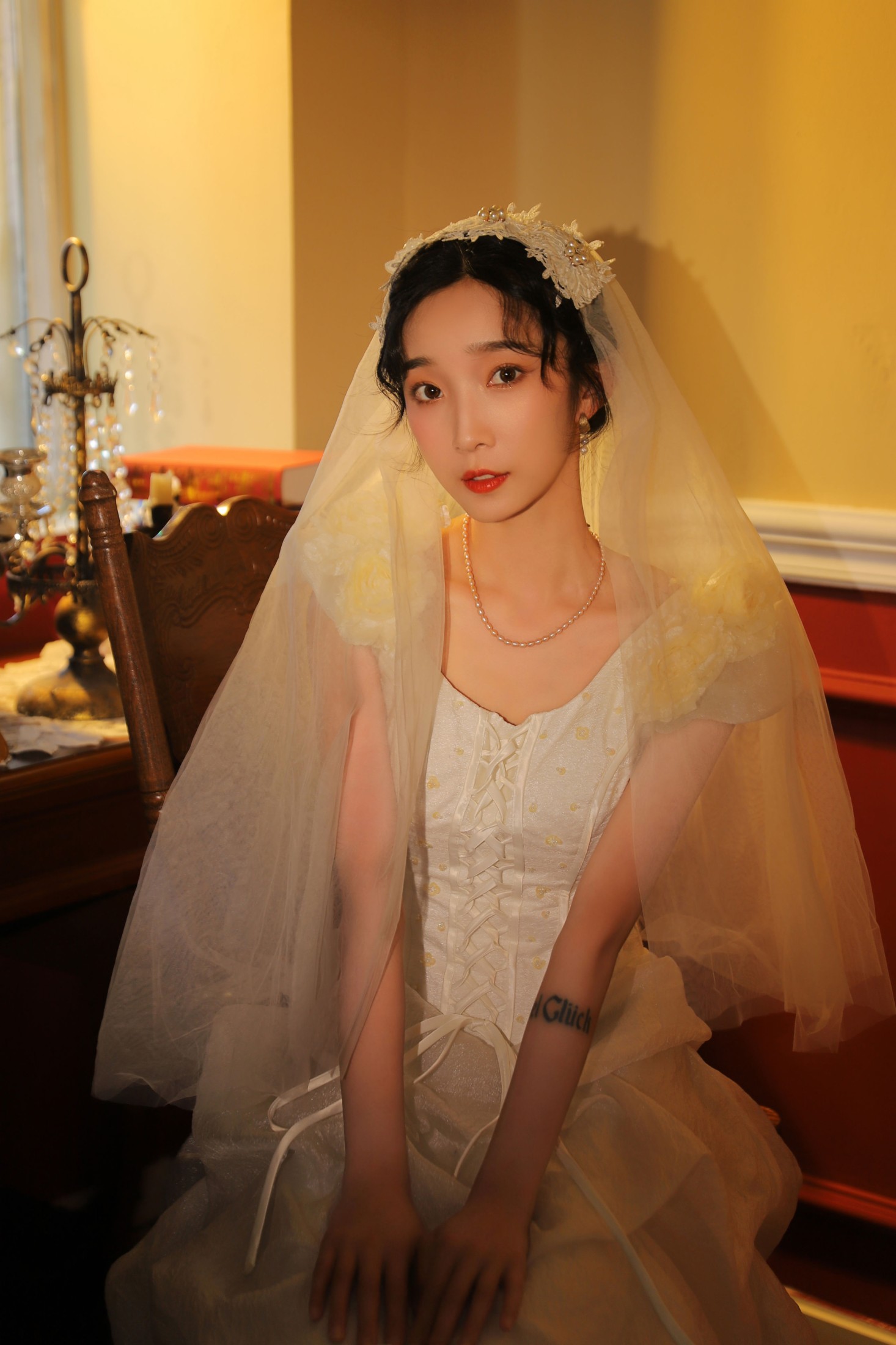 图片[3]-雷梦颖 – 《油画婚纱》[35P]-COS写真在线网