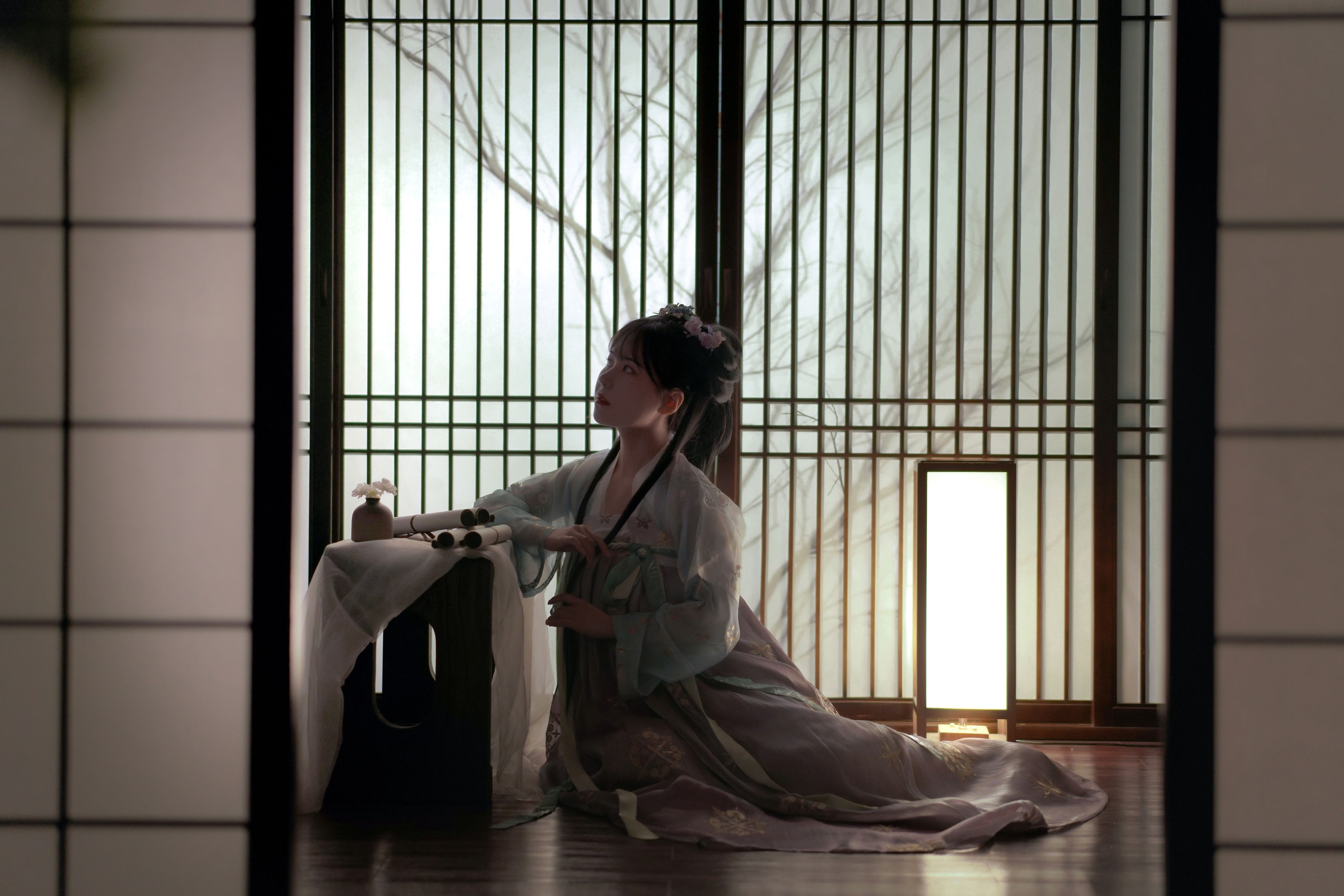 图片[3]-鹤鸣之应- – 《画中仙》[24P]-COS写真在线网