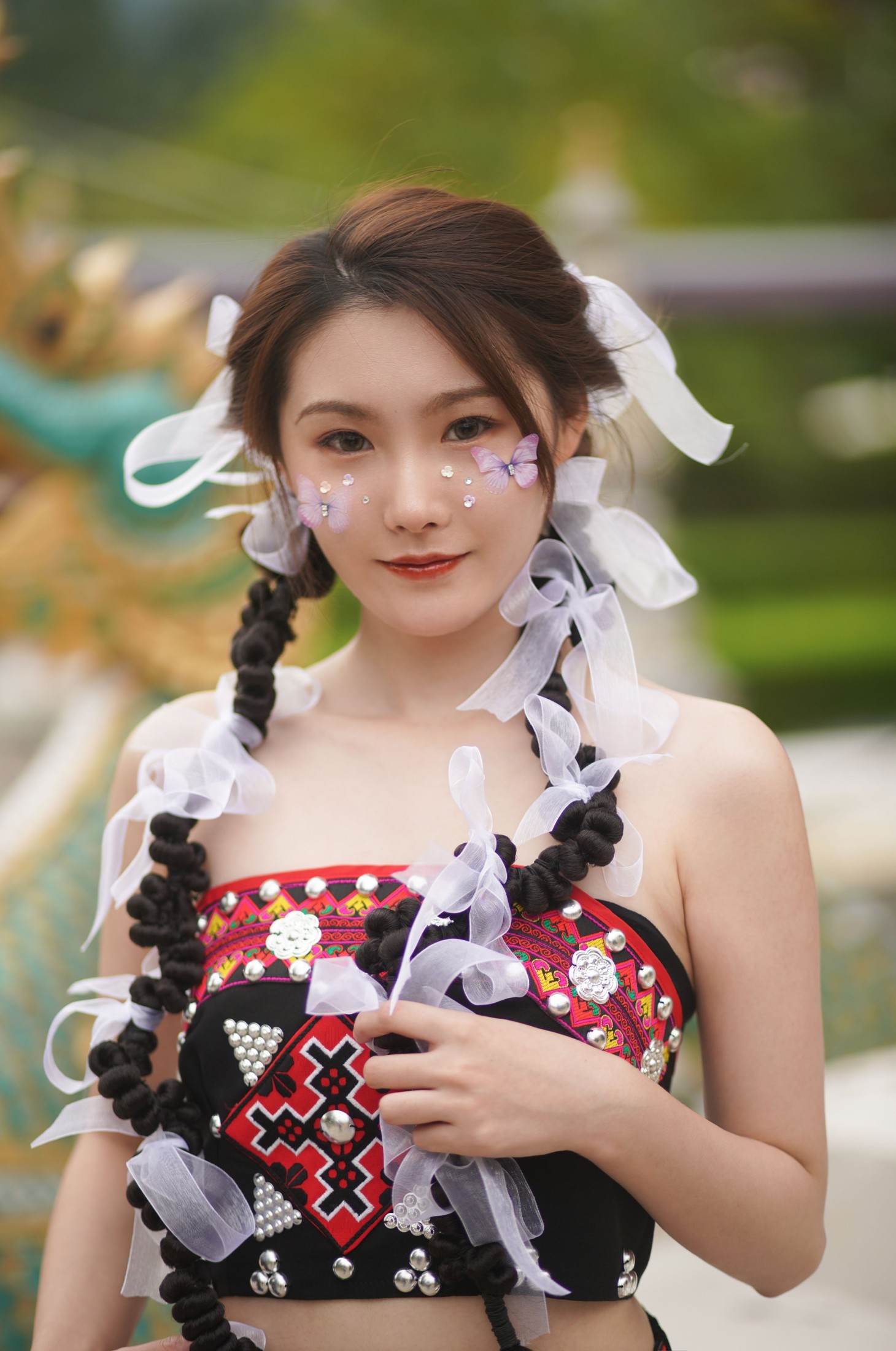 图片[3]-袅袅 – 《哈尼少女》[33P]-COS写真在线网