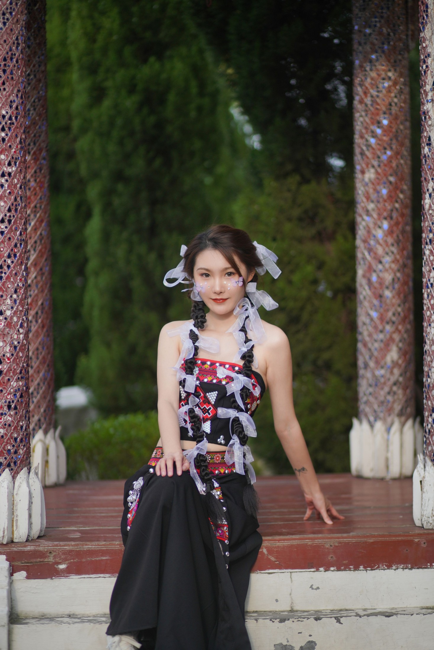 图片[4]-袅袅 – 《哈尼少女》[33P]-COS写真在线网