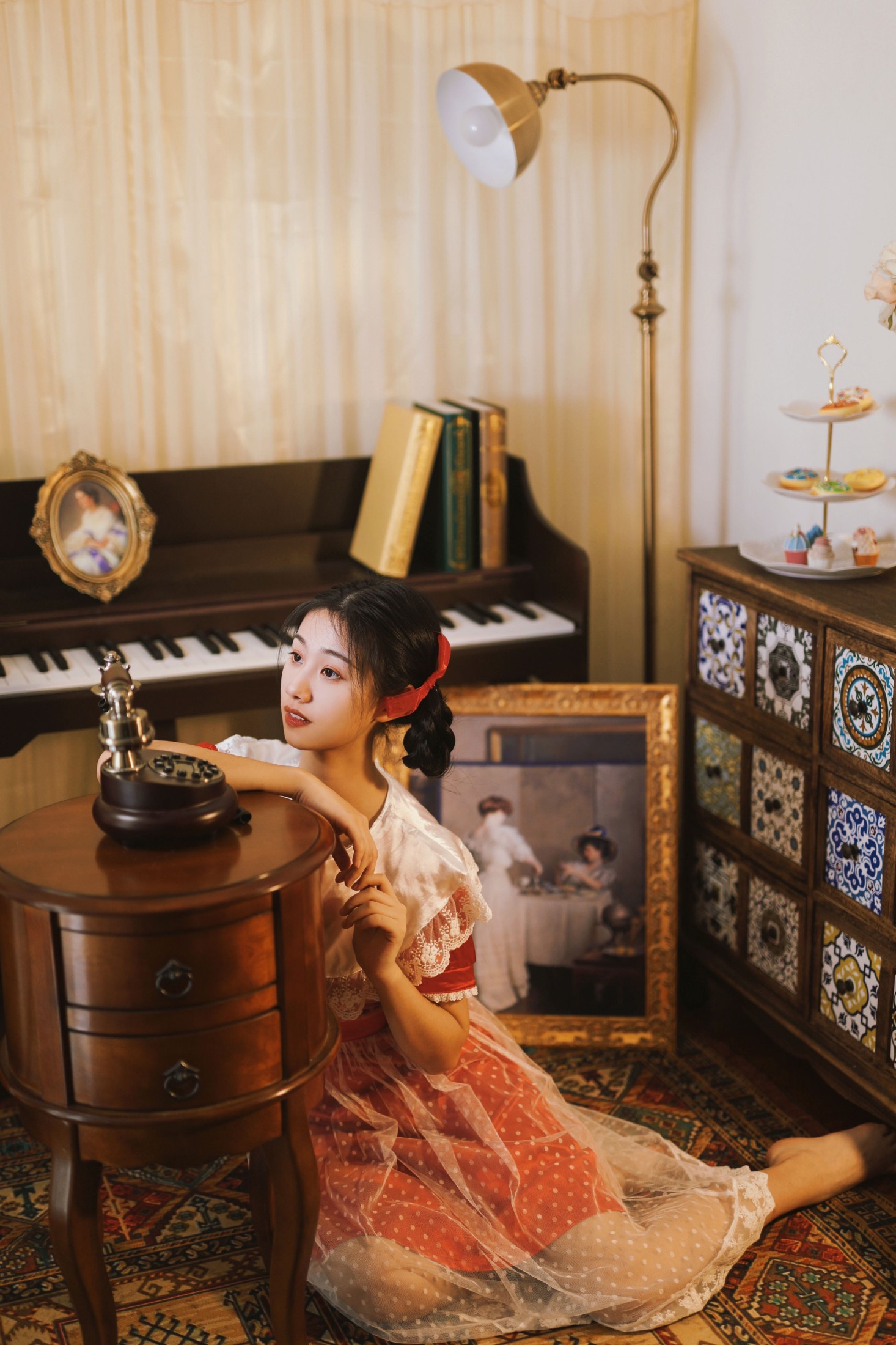 图片[4]-小怡咦x – 《如油画般的她》[38P]-COS写真在线网