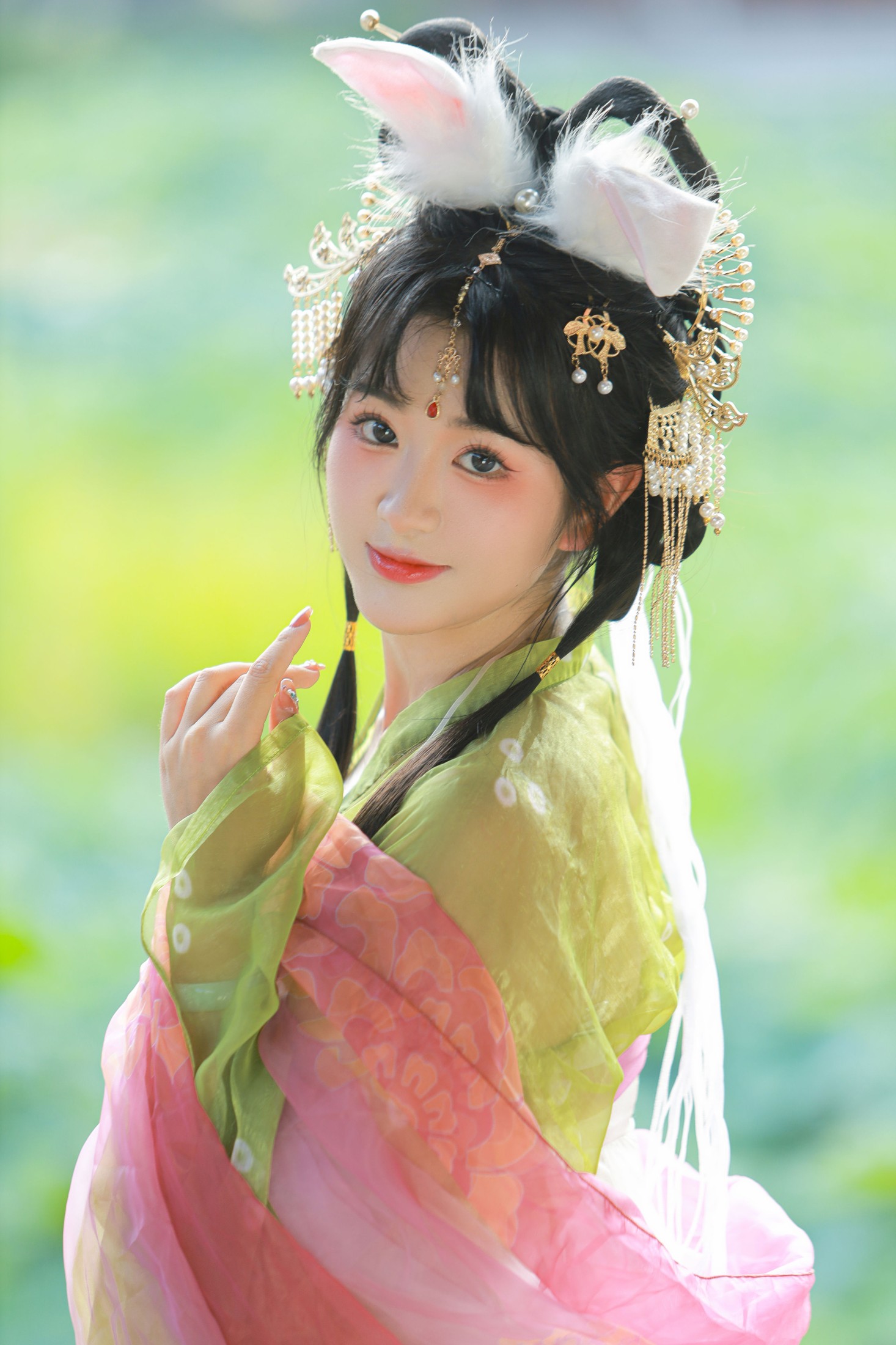 图片[4]-云兮啦 – 《中秋 · 玉兔》[28P]-COS写真在线网