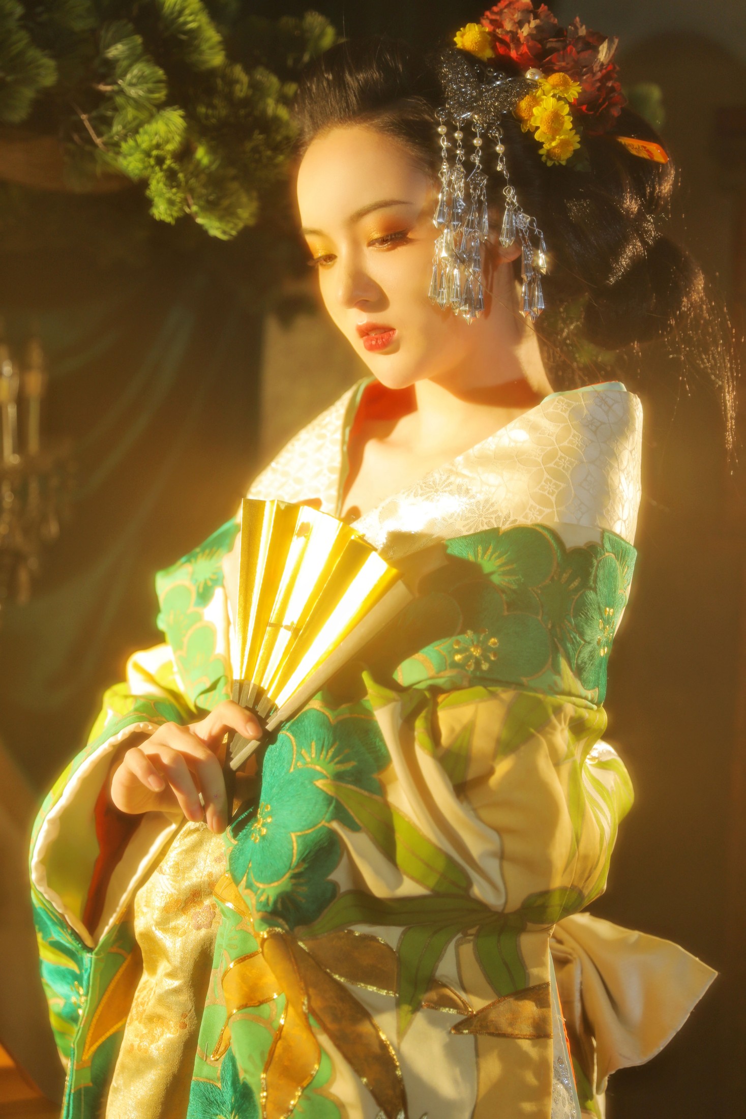 图片[5]-天晴后的樱花花 – 《富贵迷人》[30P]-COS写真在线网