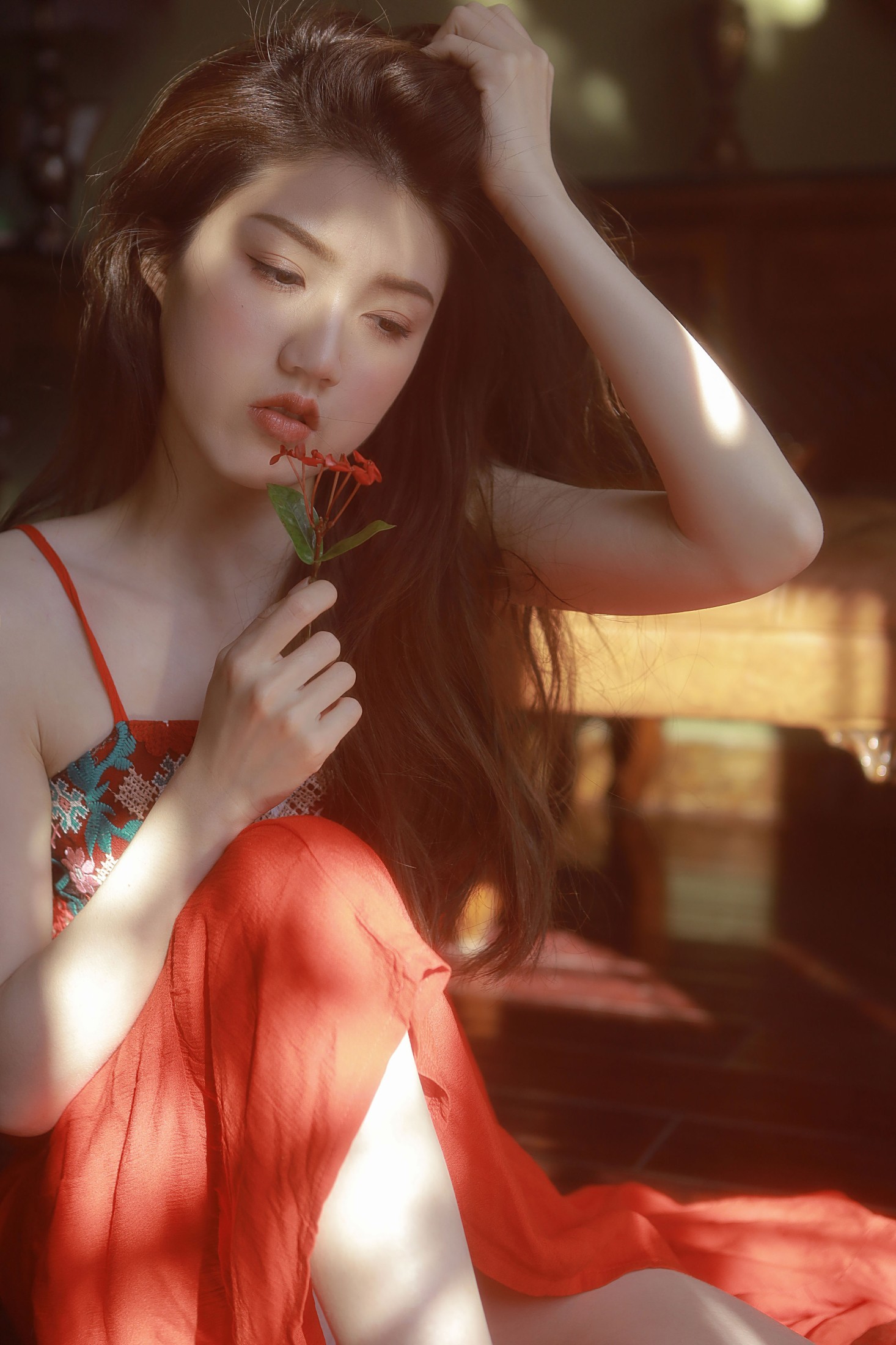 图片[4]-雨涵 – 《红》[31P]-COS写真在线网
