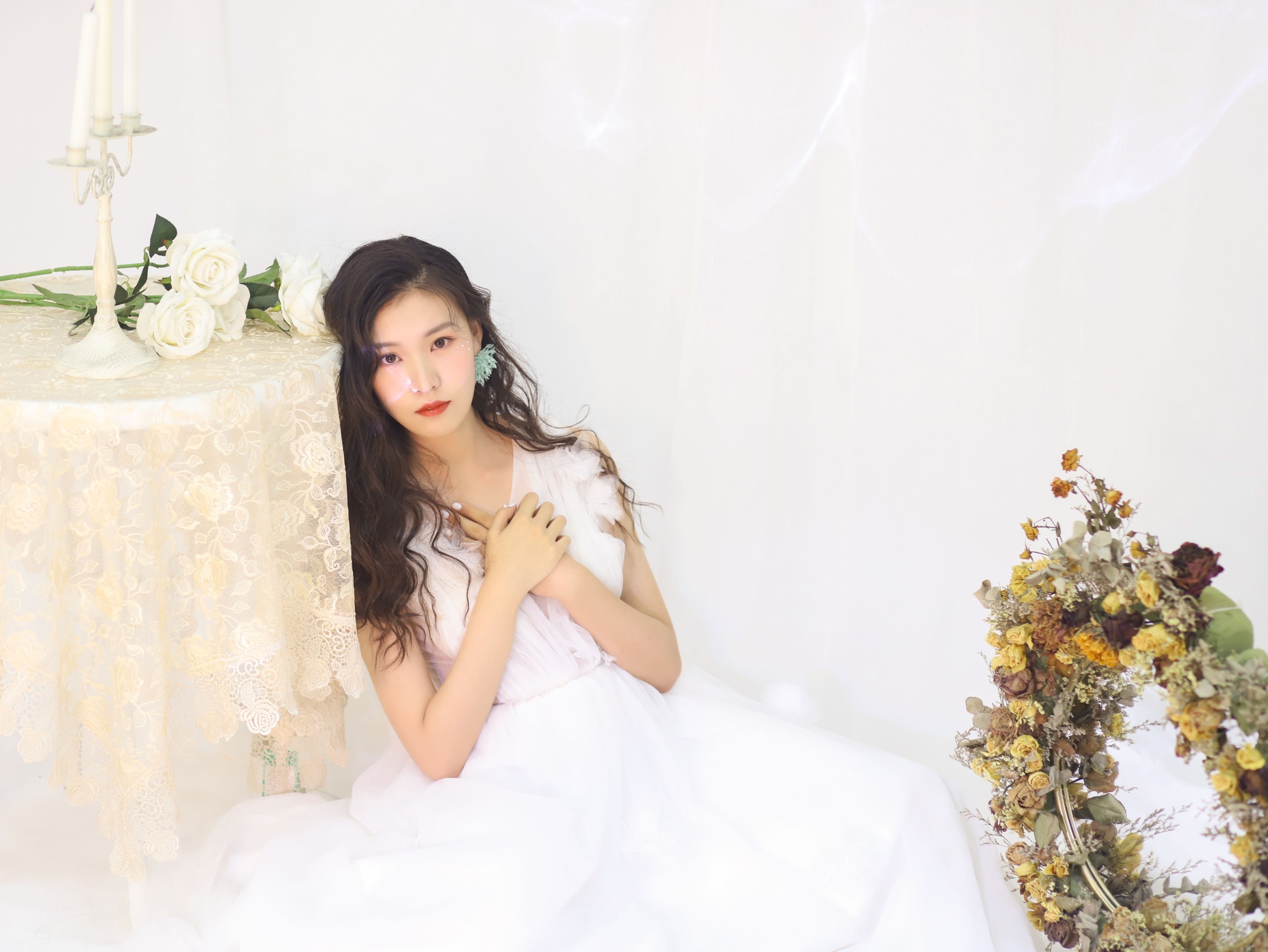 图片[5]-勺子 – 《少女与花》[23P]-COS写真在线网