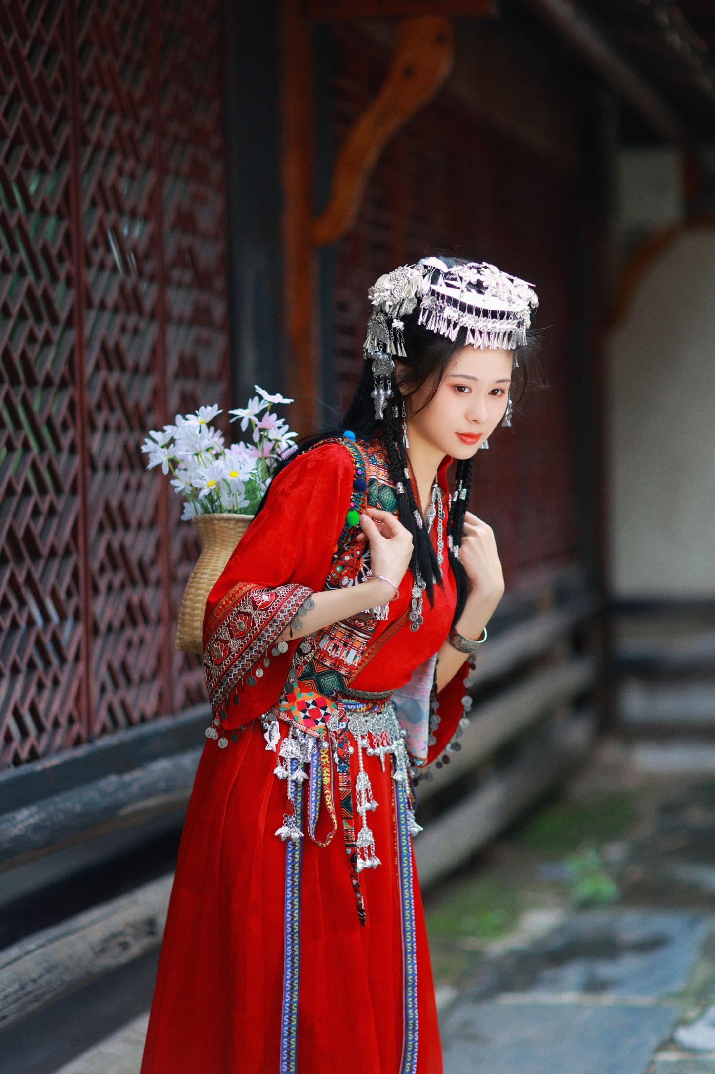 图片[4]-思思 – 《苗疆少女》[20P]-COS写真在线网