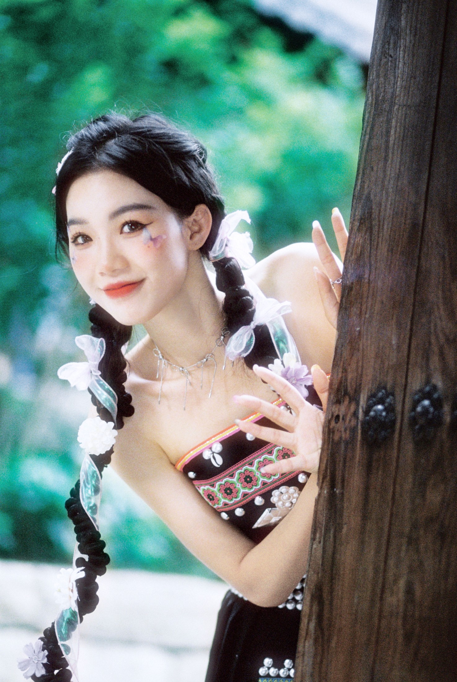 图片[3]-晚小九 – 《哈尼族甜妹》[28P]-COS写真在线网