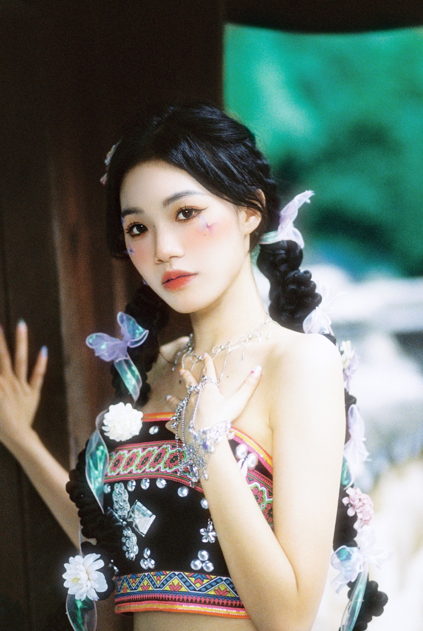 图片[4]-晚小九 – 《哈尼族甜妹》[28P]-COS写真在线网