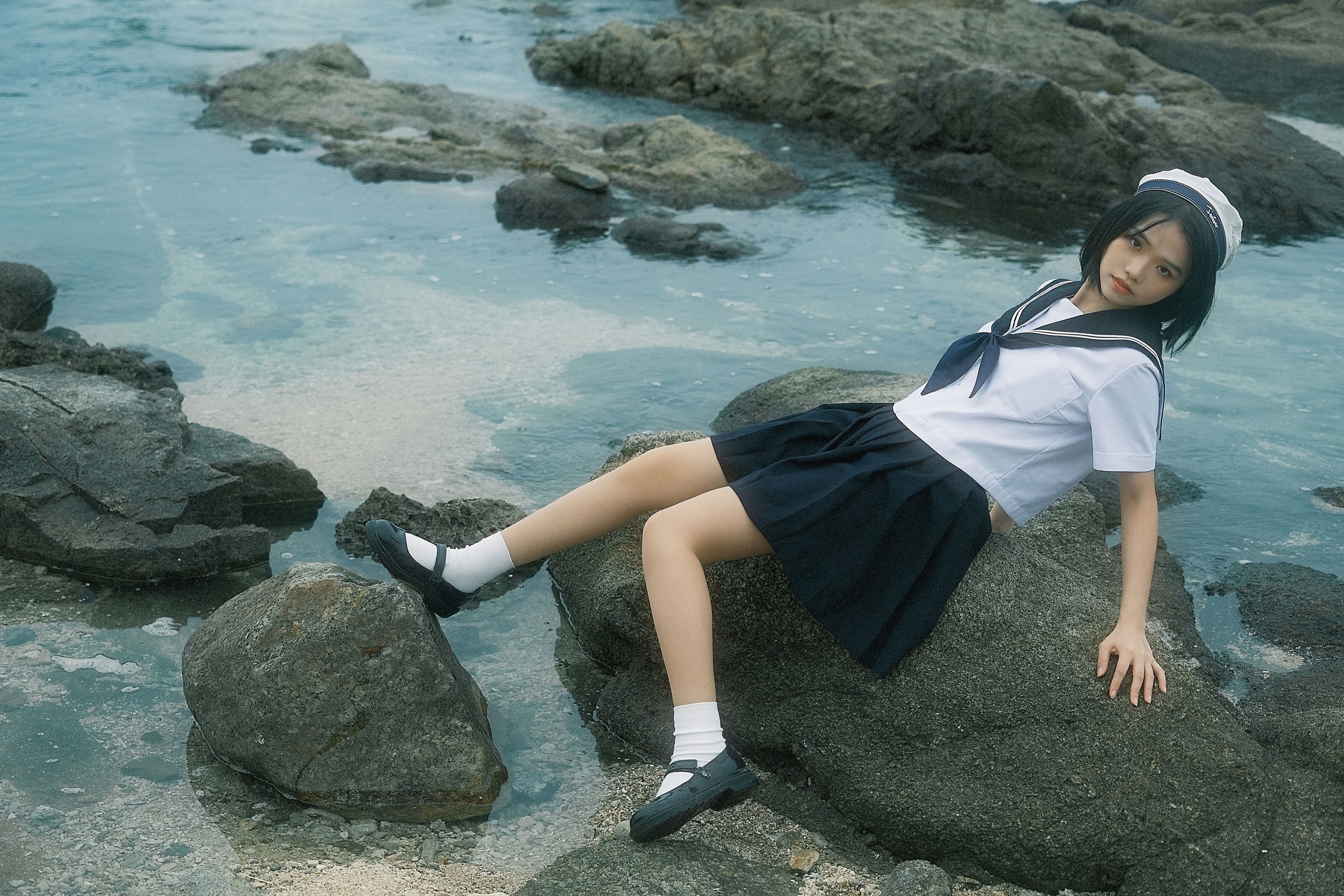图片[4]-Kumomon – 《阴天的海》[26P]-COS写真在线网