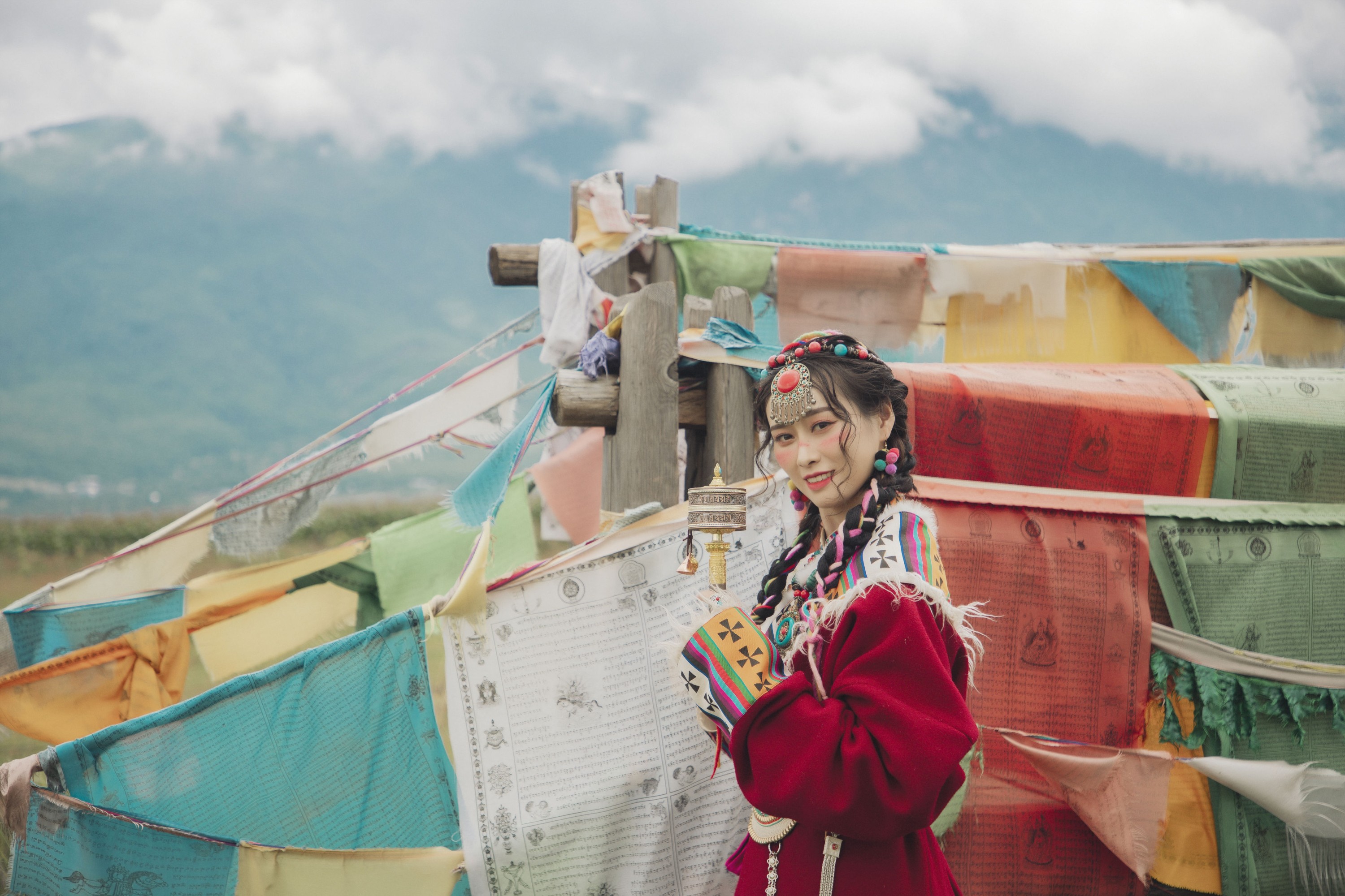 图片[3]-娜娜 – 《藏服卓玛姑娘》[36P]-COS写真在线网