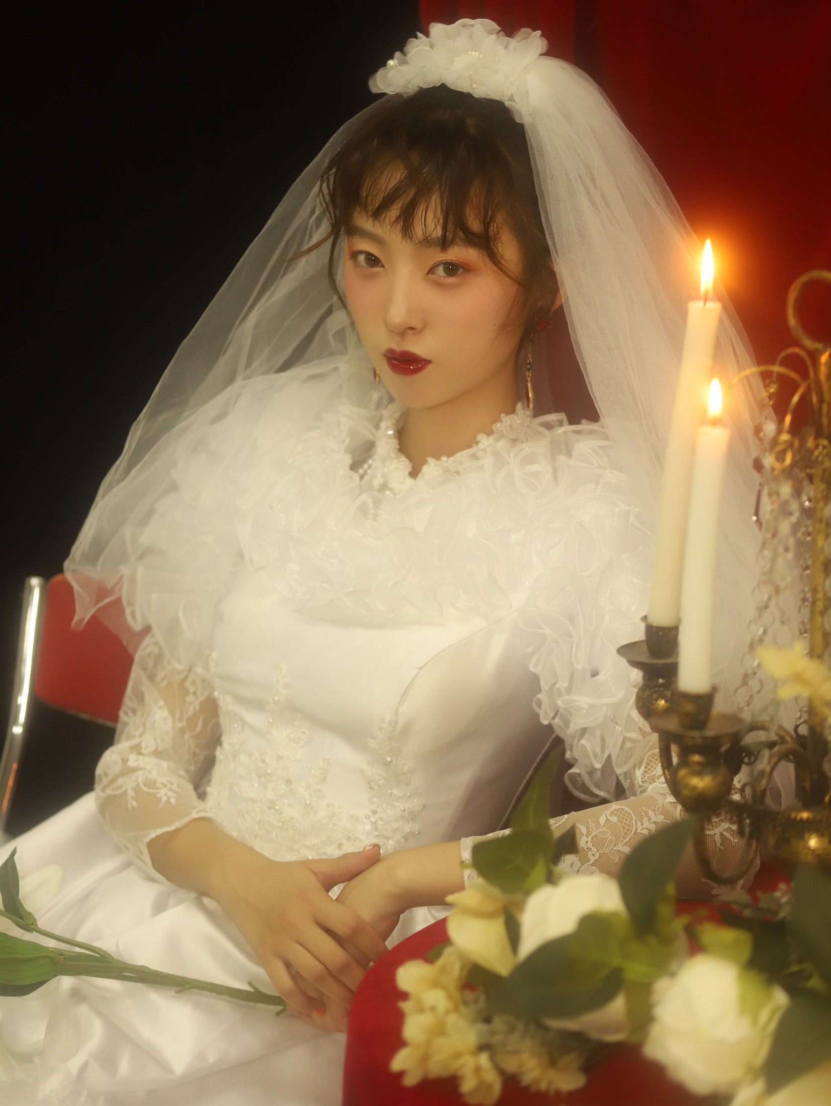 图片[3]-小文 – 《穿婚纱的女孩》[22P]-COS写真在线网