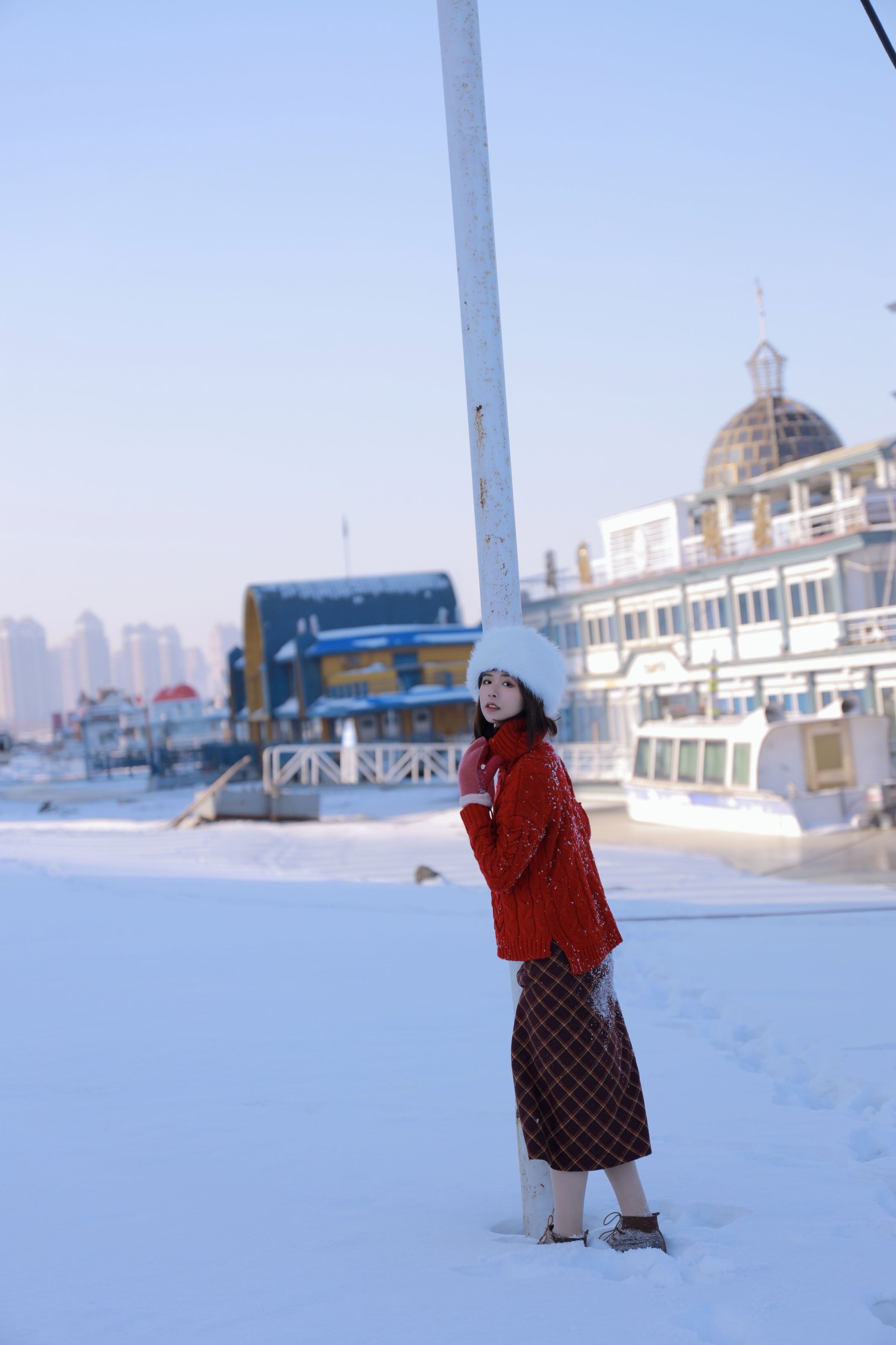 图片[4]-啊夹心 – 《雪国》[25P]-COS写真在线网