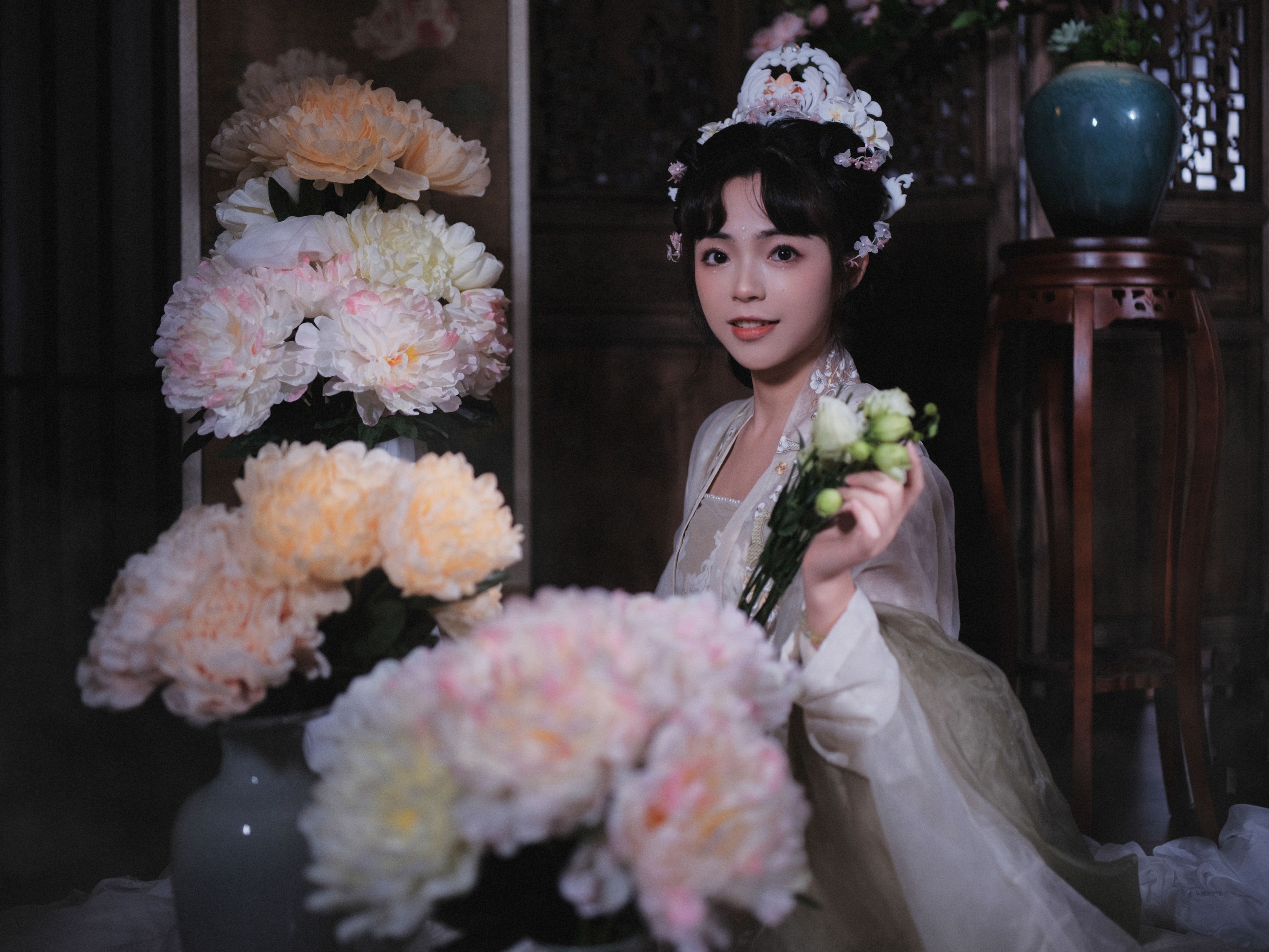 图片[4]-芋圆圆鹅 – 《花神》[48P]-COS写真在线网