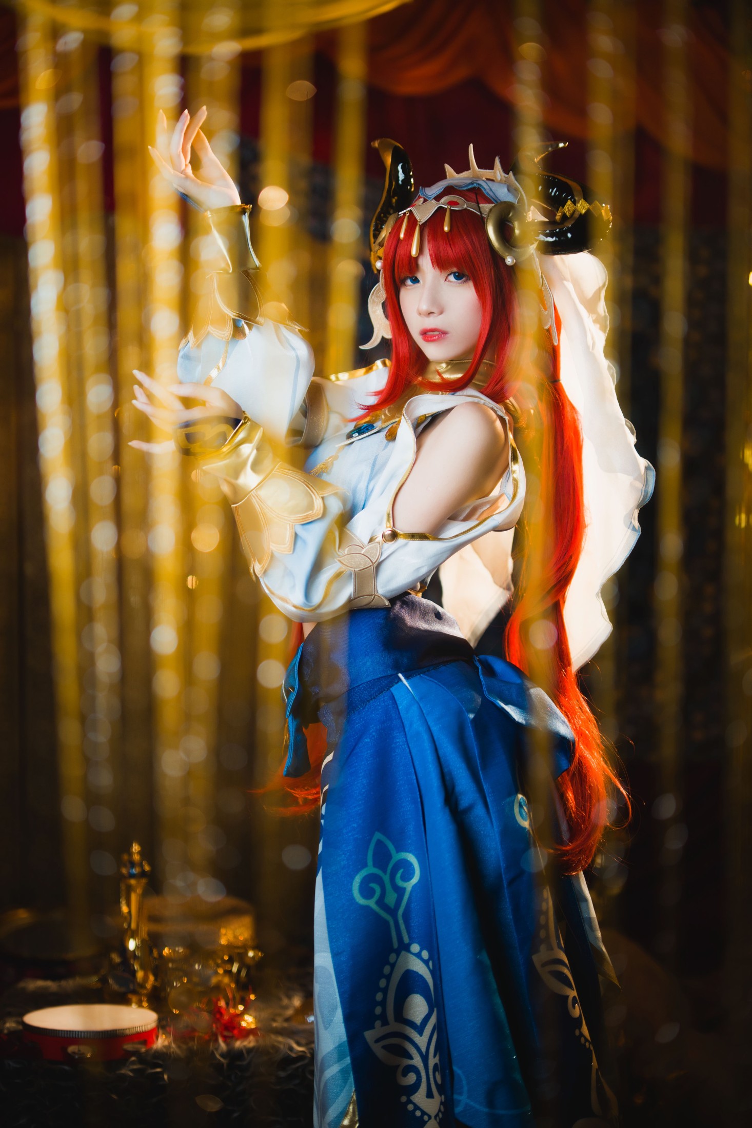 图片[3]-清青琴玖 – 《原神COS · 妮露》[30P]-COS写真在线网