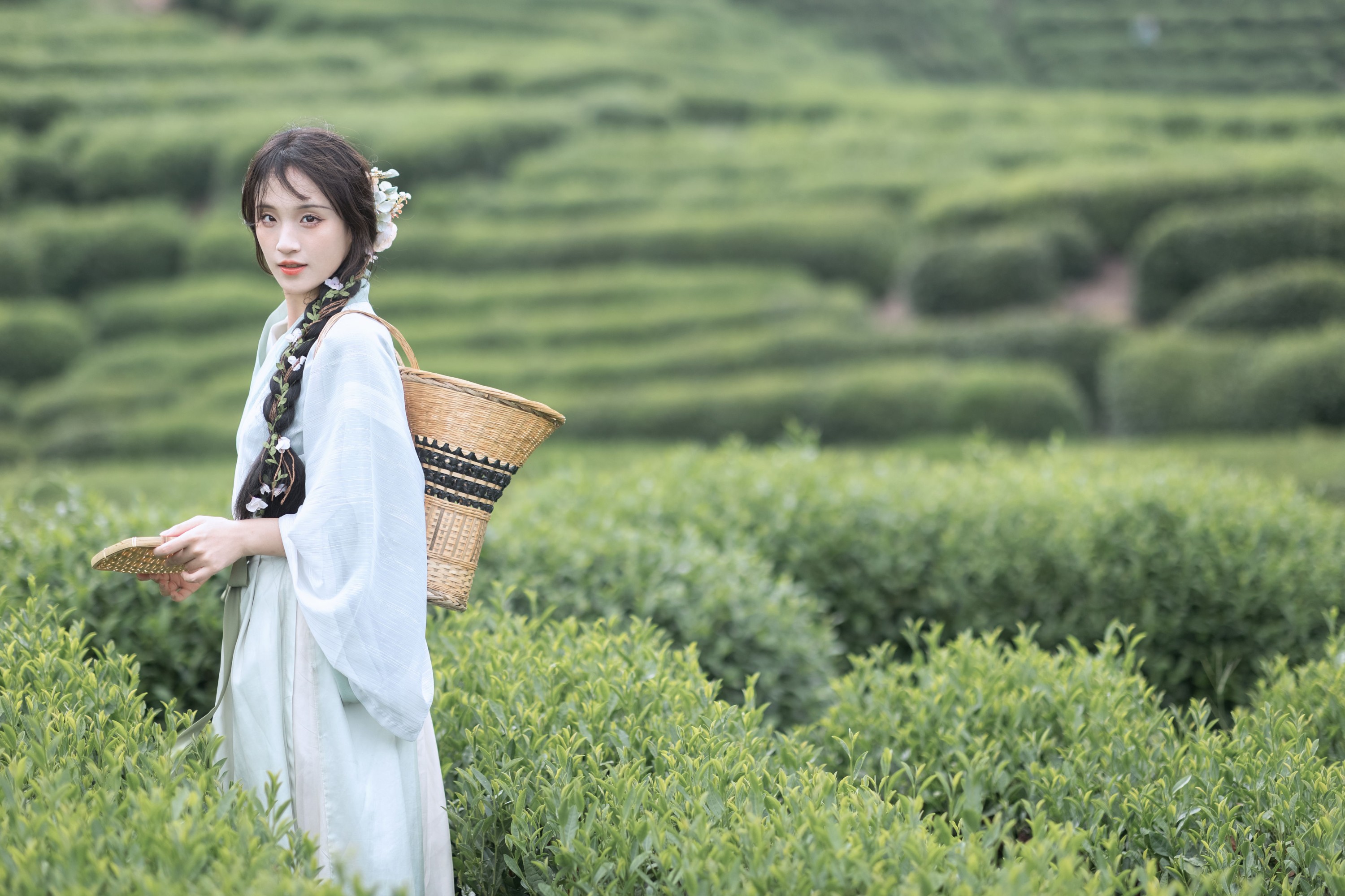 图片[5]-方莛玉 – 《采茶纪》[54P]-COS写真在线网